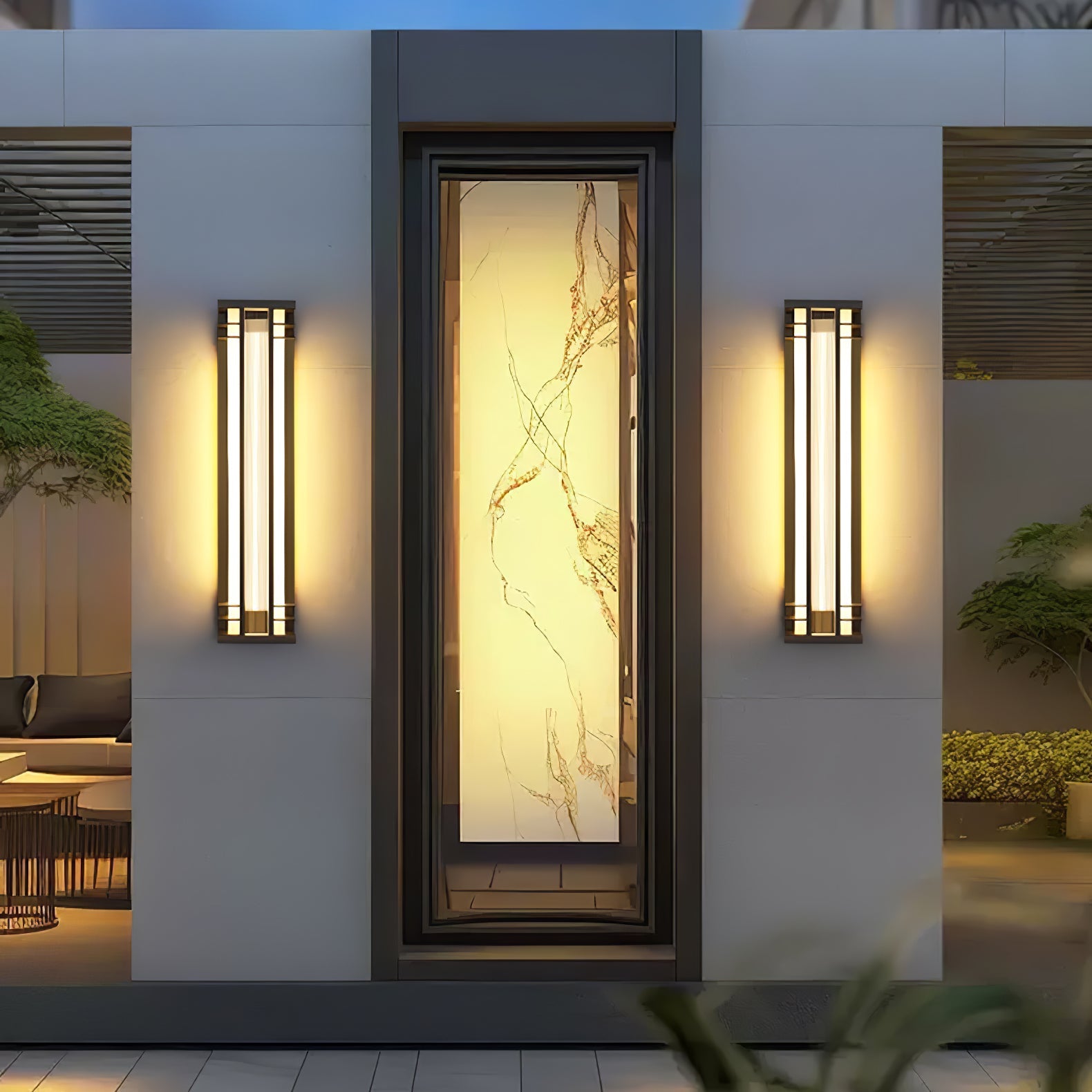 Double Axis Outdoor Wall Lamp - Blowlighting