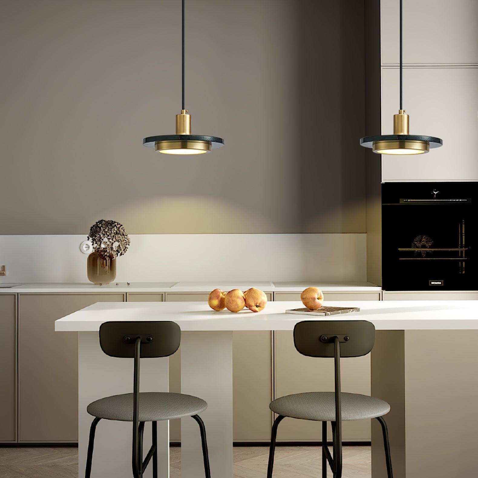 Double Circle Pendant Light - Blowlighting