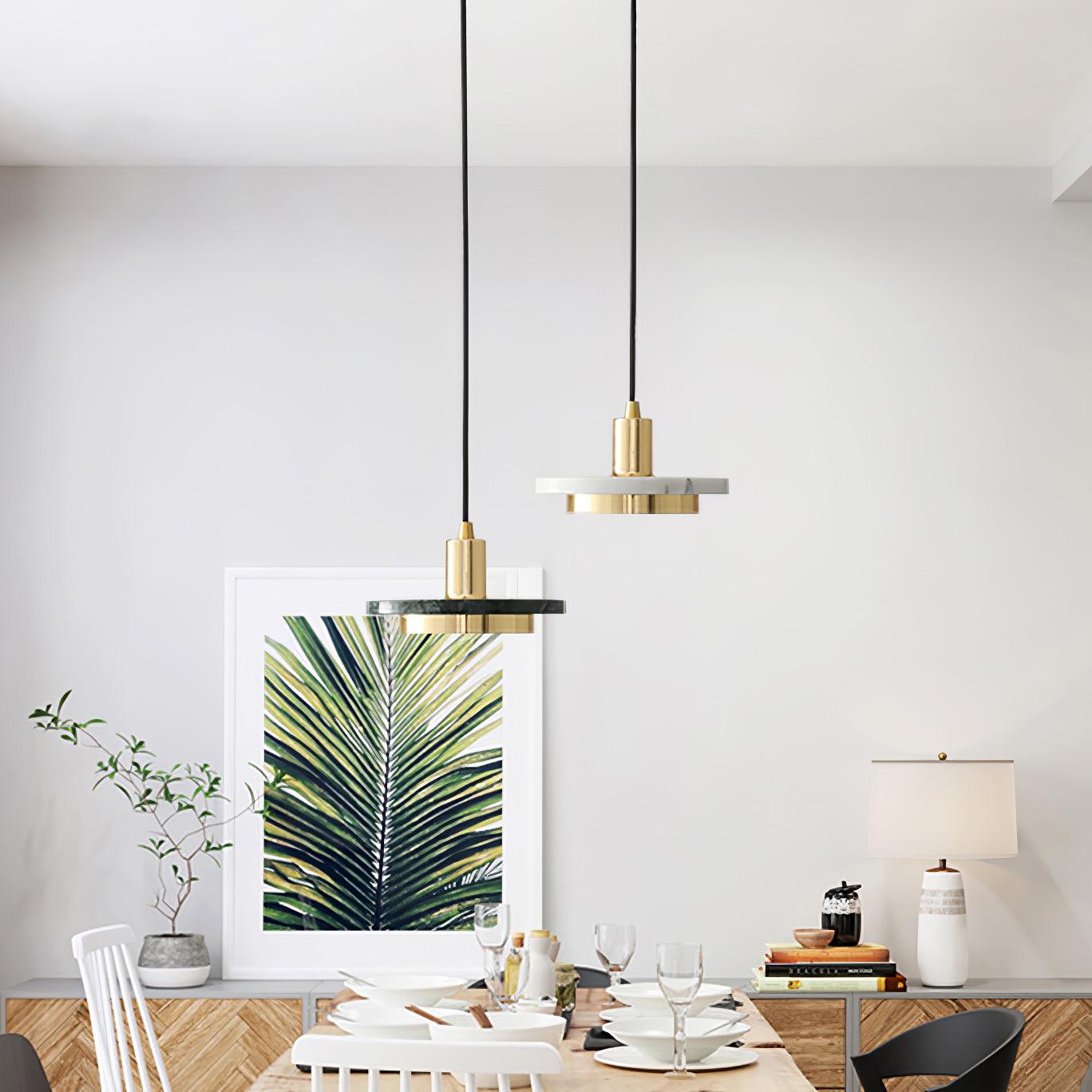 Double Circle Pendant Light - Blowlighting