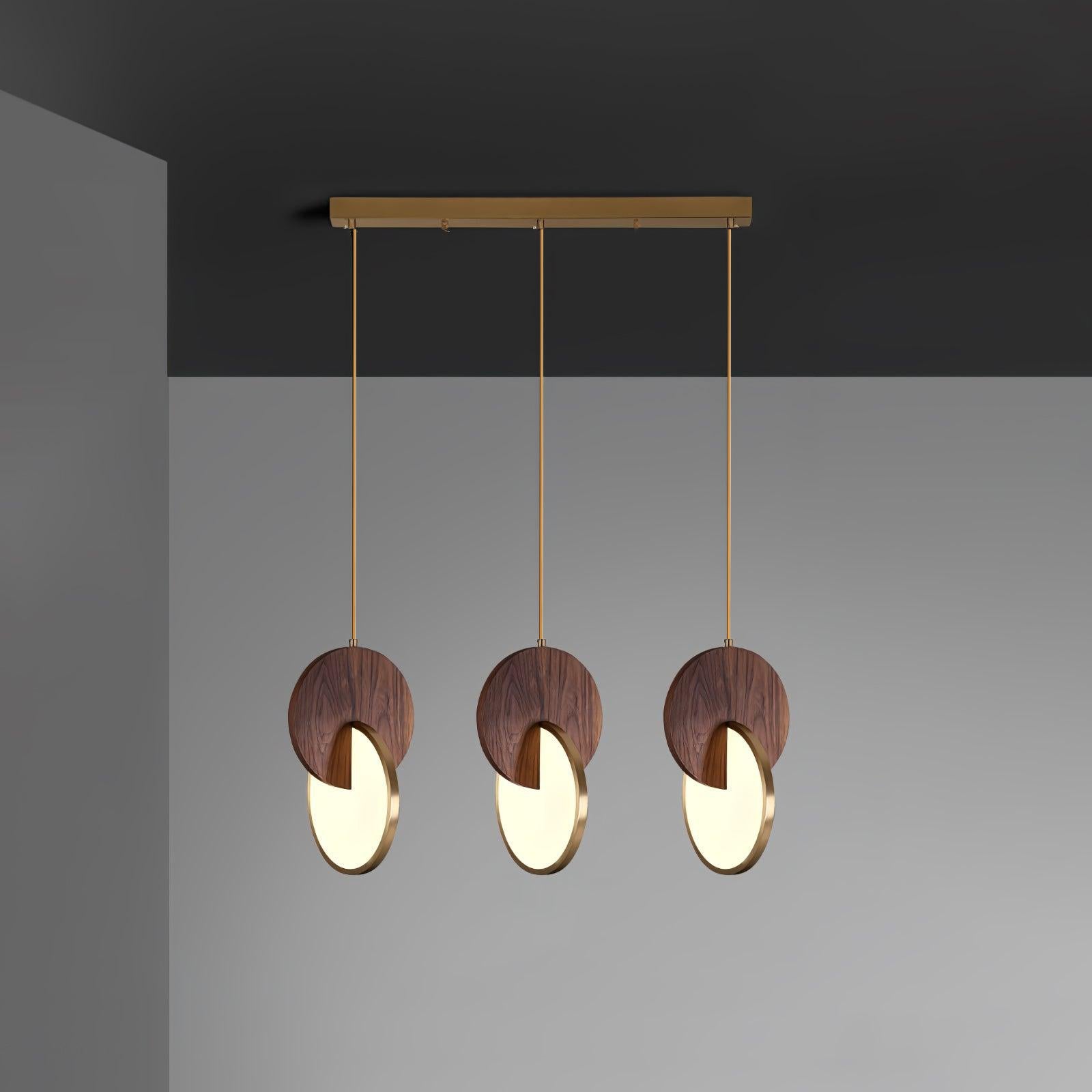 Lysola Wood Ring Pendant Light - Blowlighting