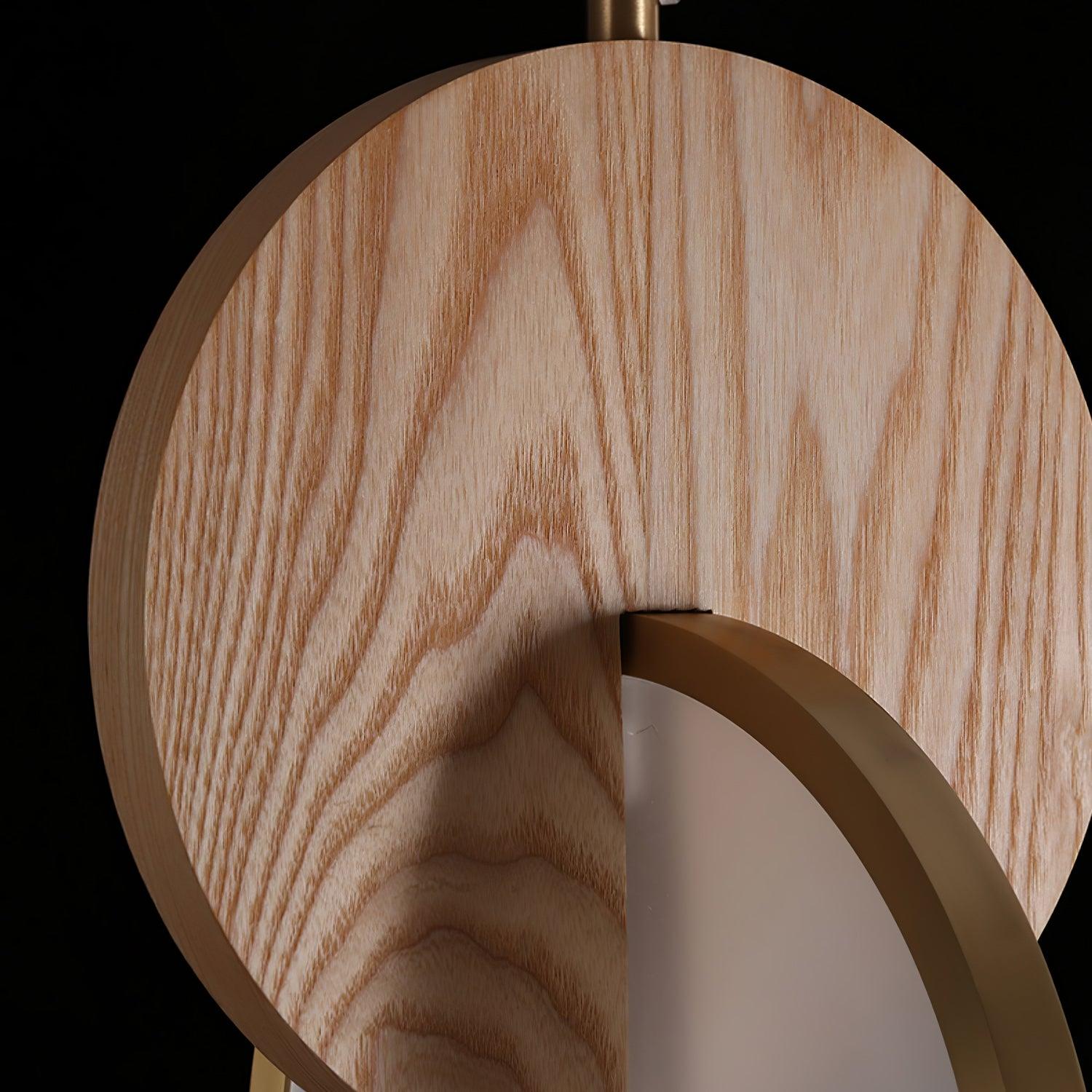 Lysola Wood Ring Pendant Light - Blowlighting