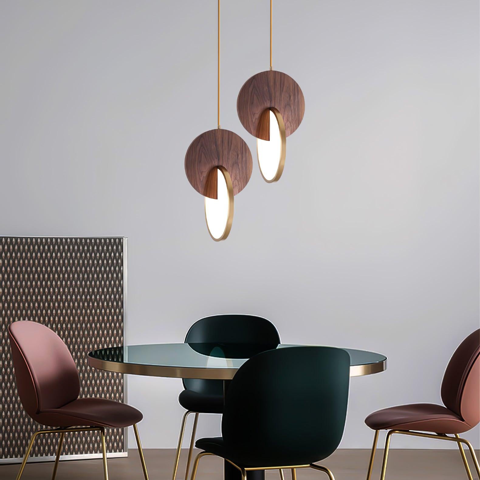 Lysola Wood Ring Pendant Light - Blowlighting