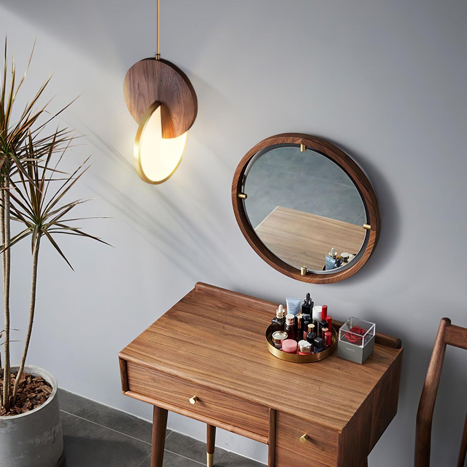 Lysola Wood Ring Pendant Light - Blowlighting
