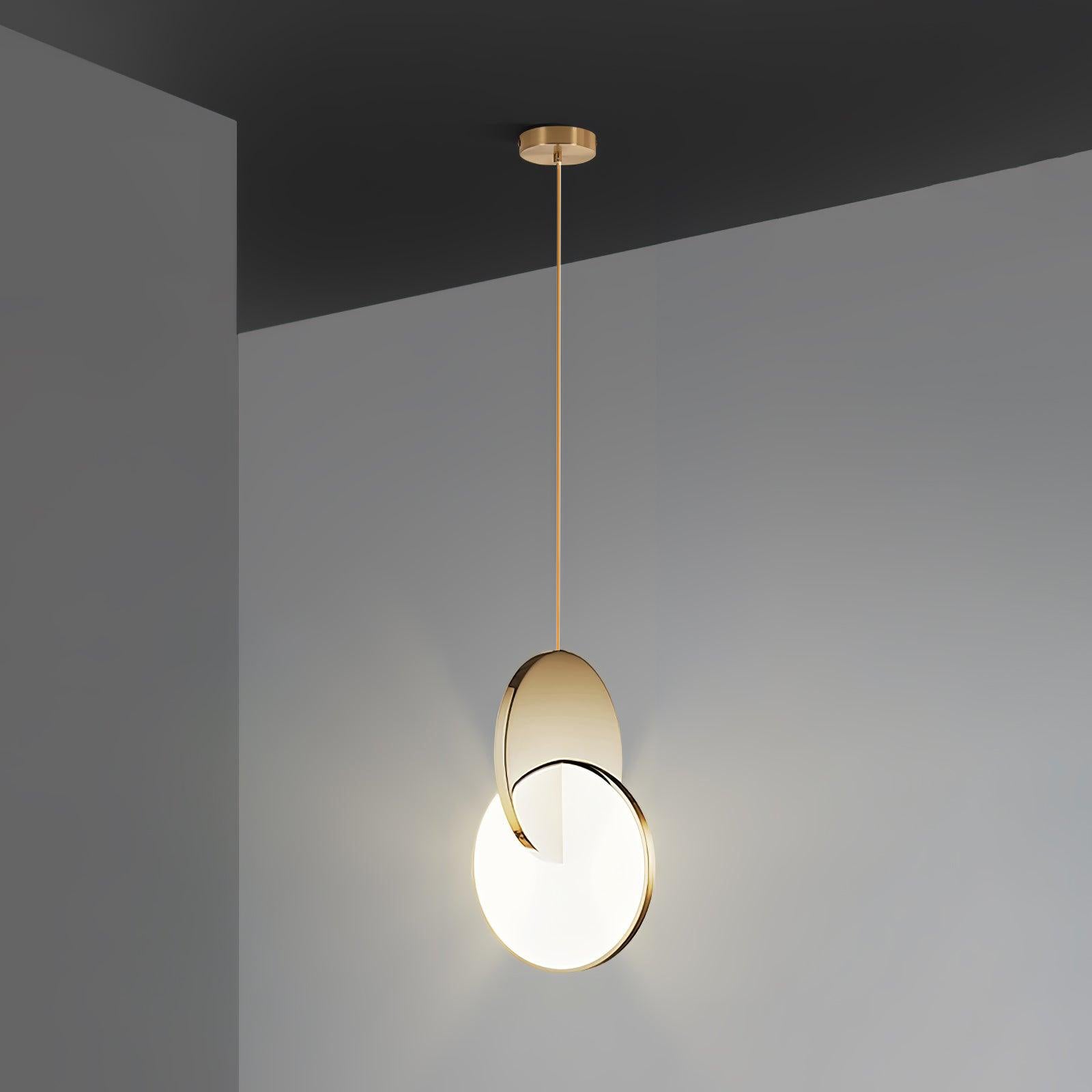 Lysola Wood Ring Pendant Light - Blowlighting