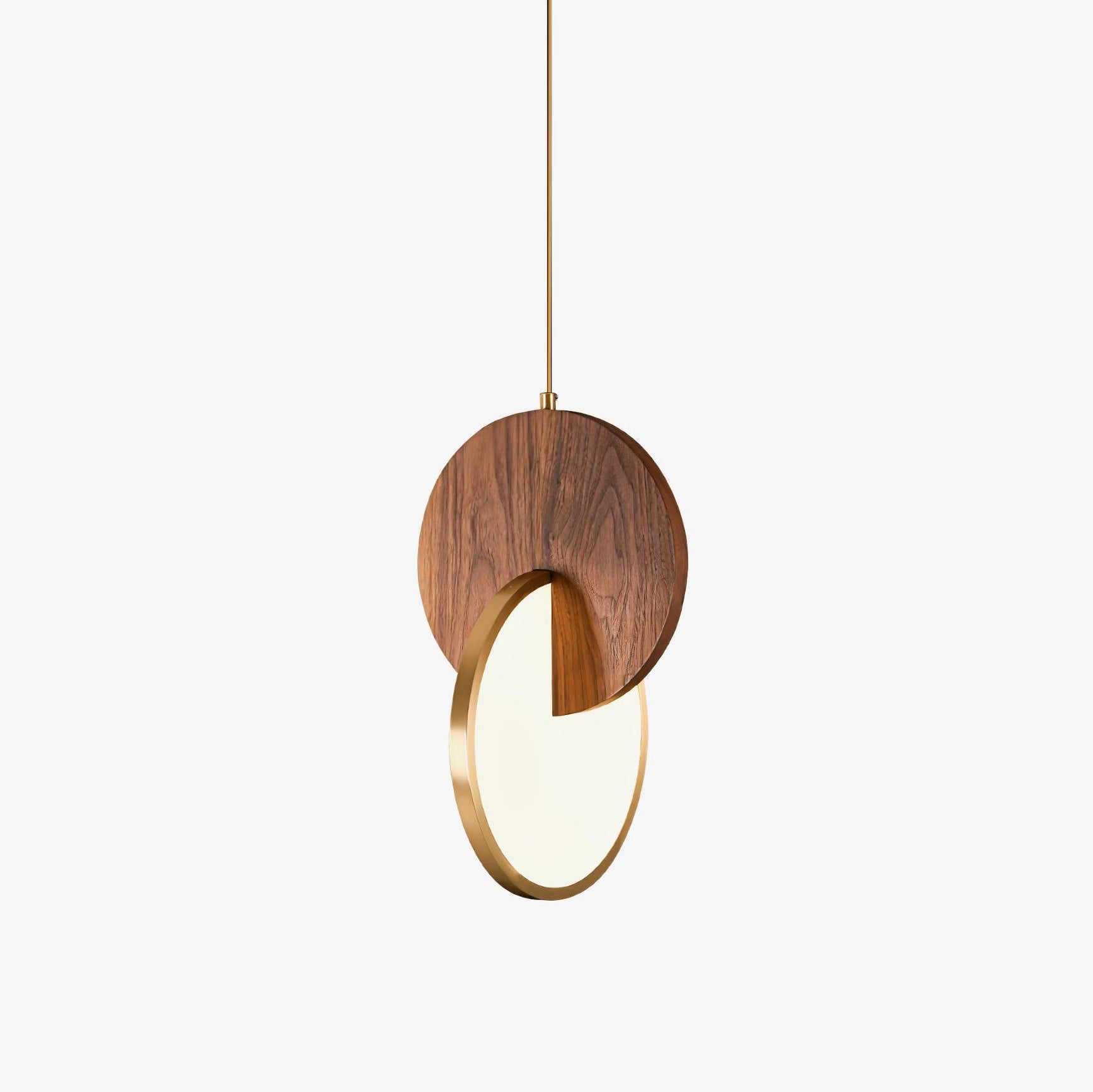 Lysola Wood Ring Pendant Light - Blowlighting