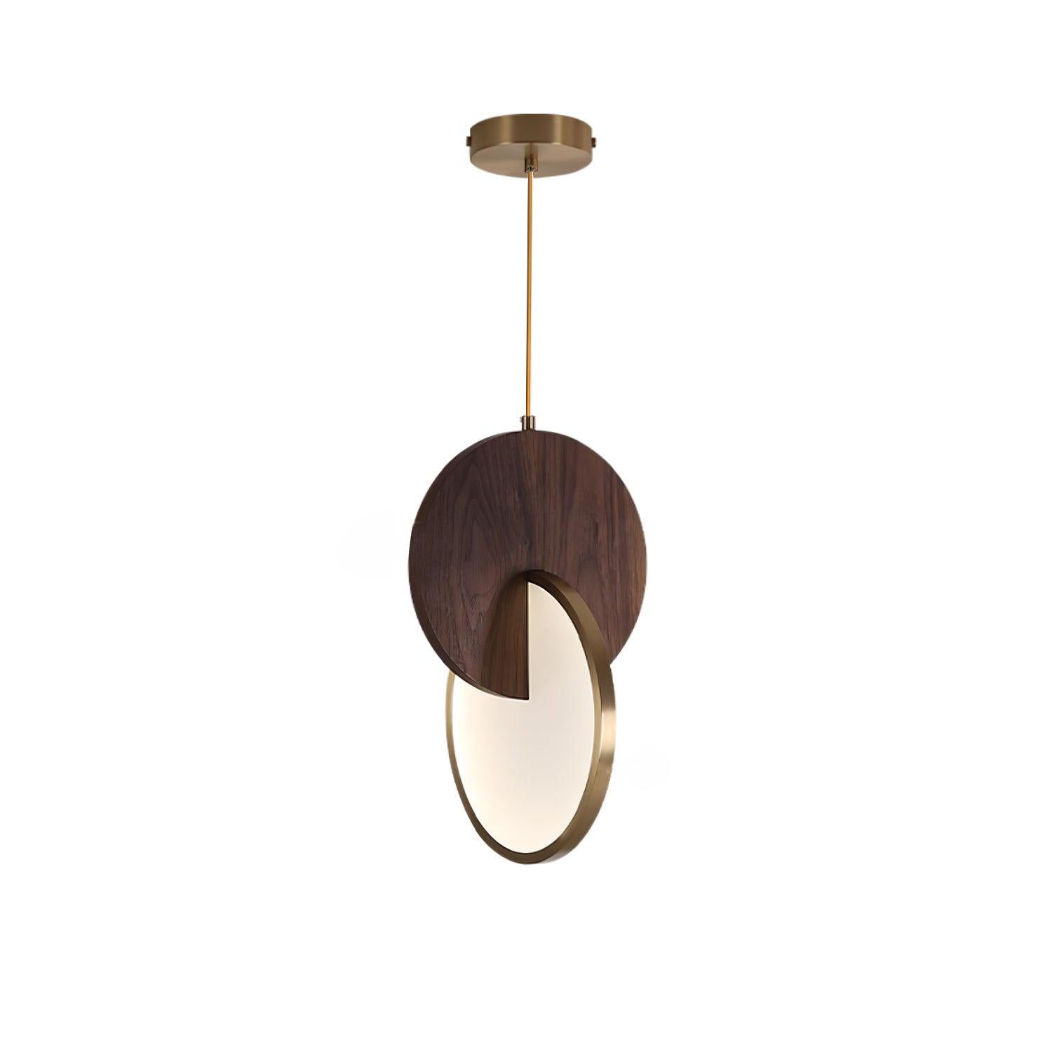 Lysola Wood Ring Pendant Light - Blowlighting