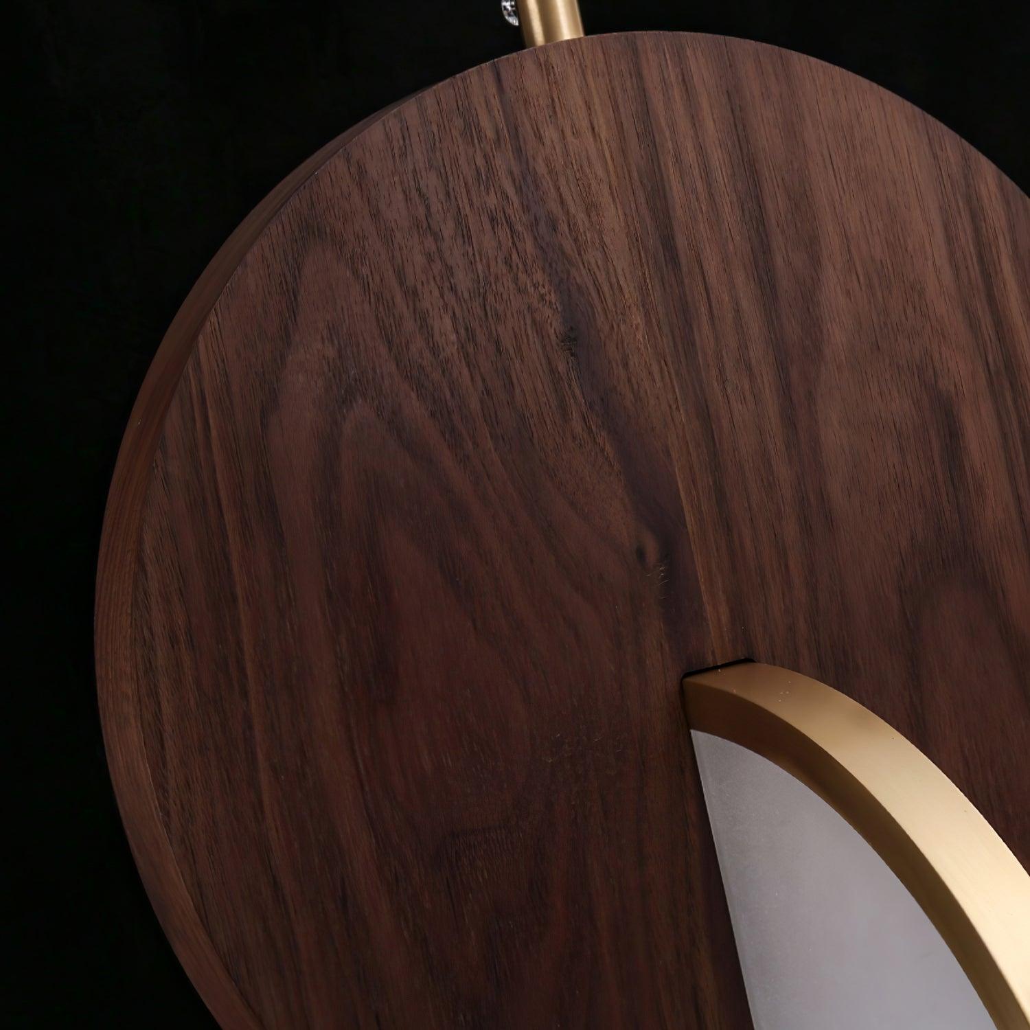 Lysola Wood Ring Pendant Light - Blowlighting