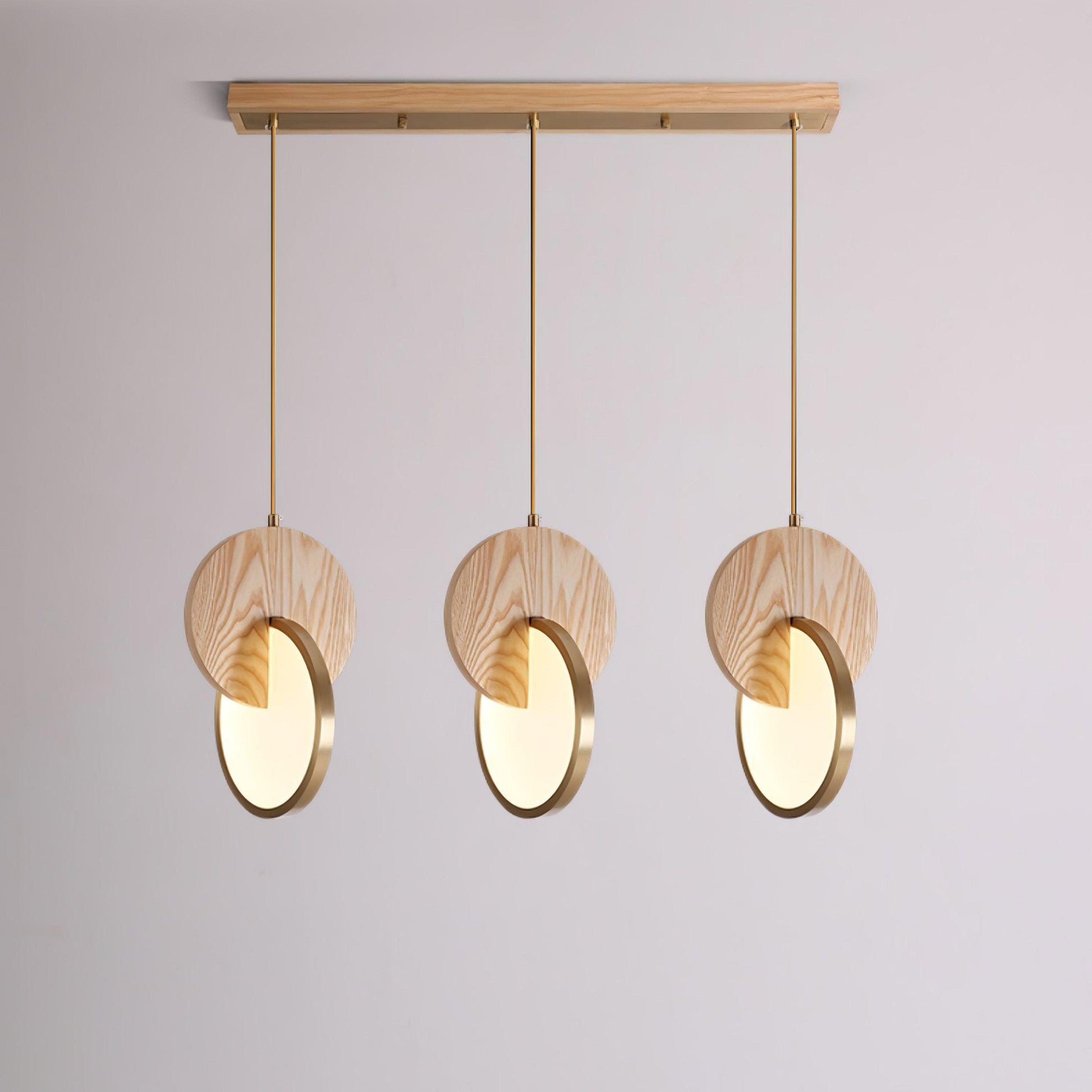 Lysola Wood Ring Pendant Light - Blowlighting