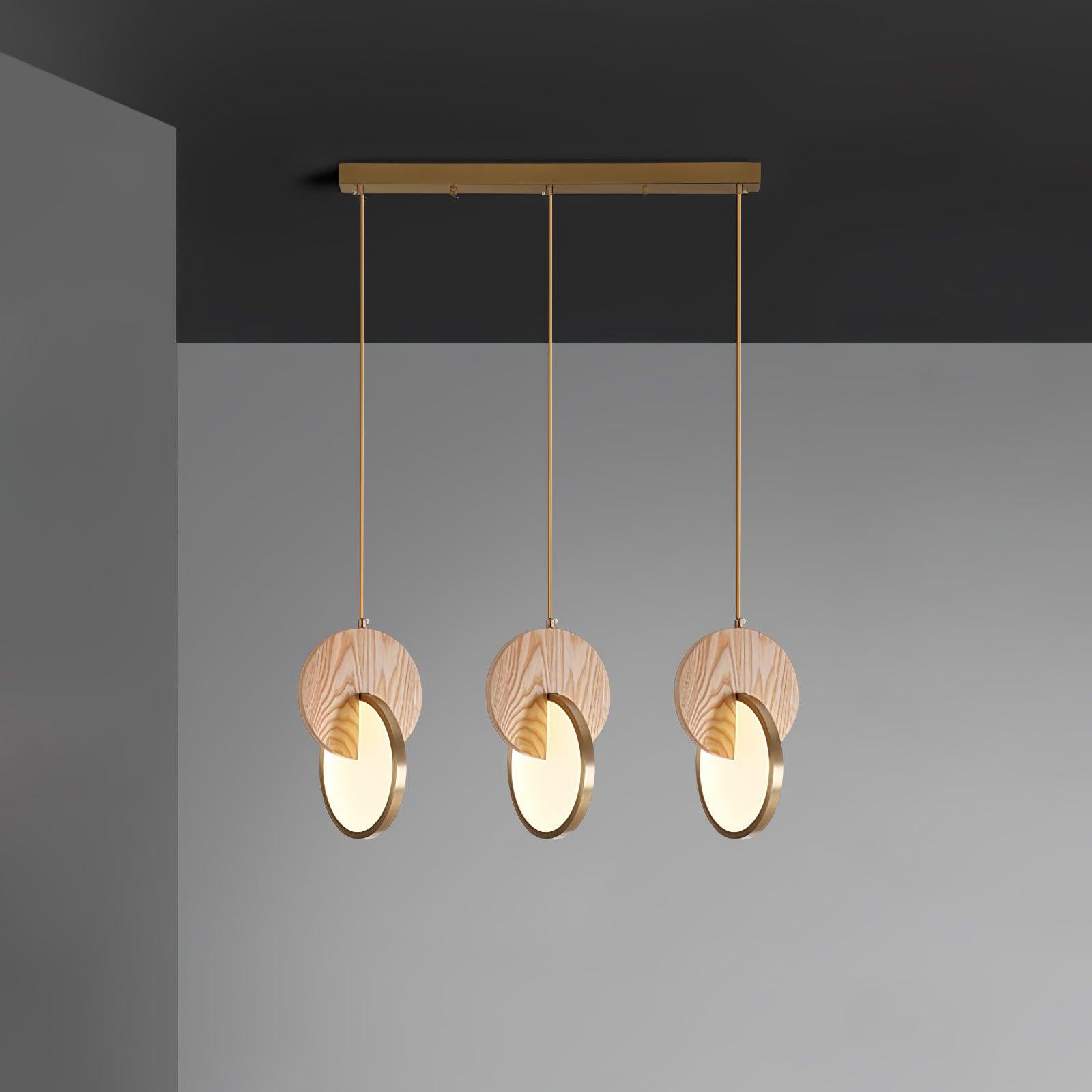 Lysola Wood Ring Pendant Light - Blowlighting