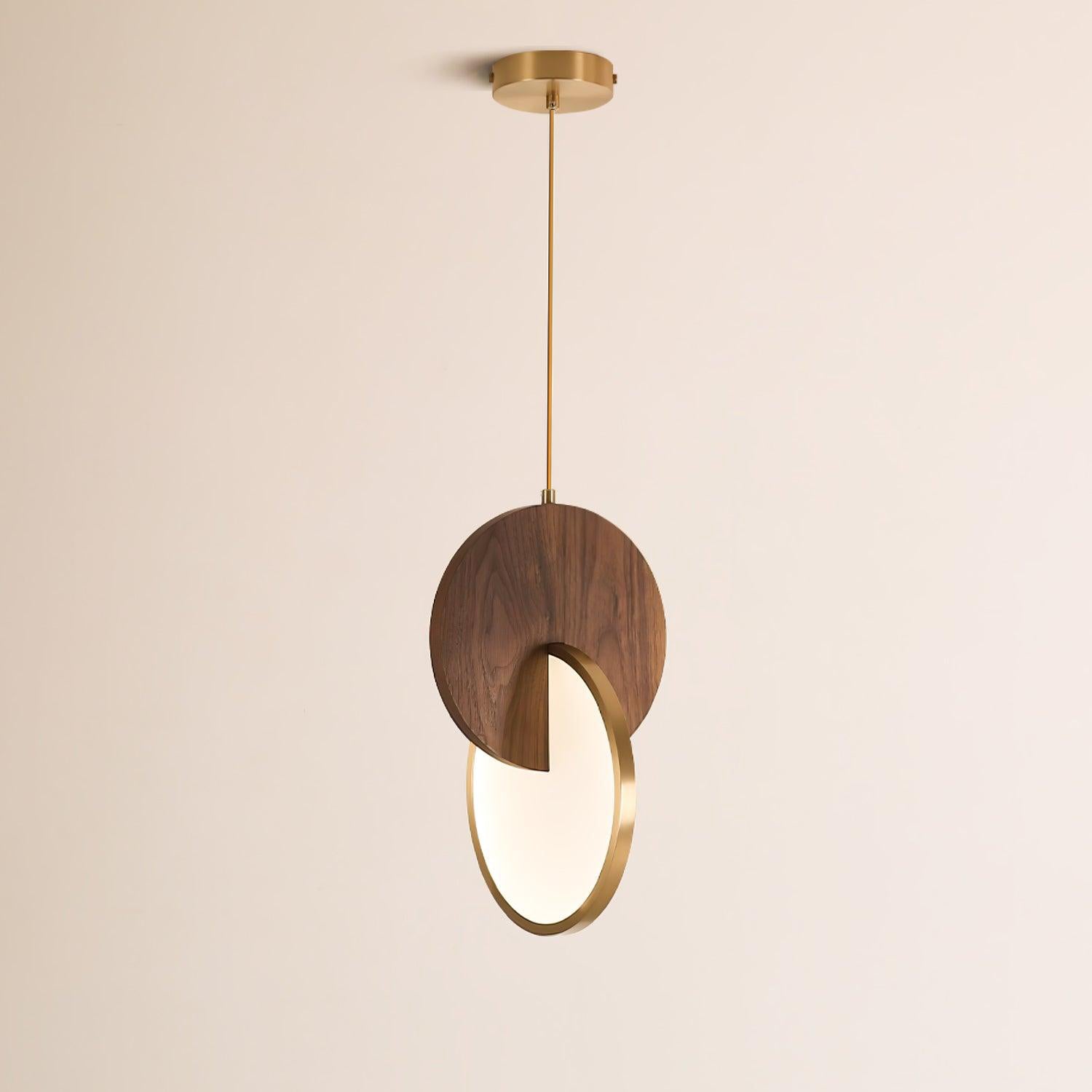 Lysola Wood Ring Pendant Light - Blowlighting