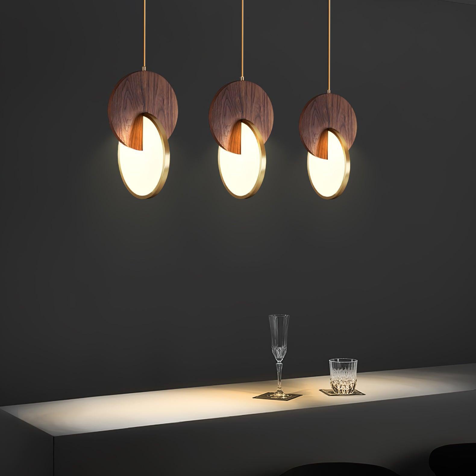 Lysola Wood Ring Pendant Light - Blowlighting