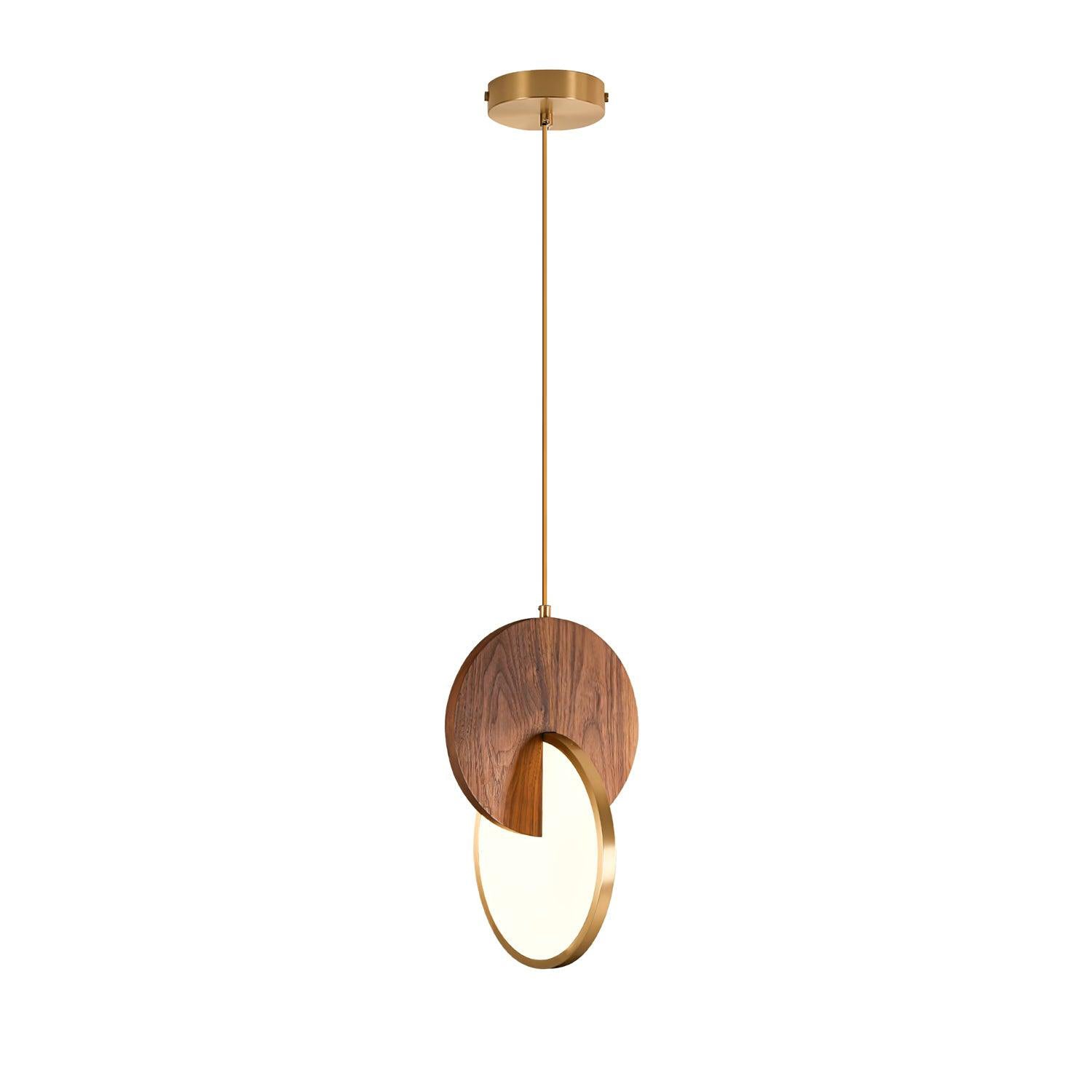 Lysola Wood Ring Pendant Light - Blowlighting