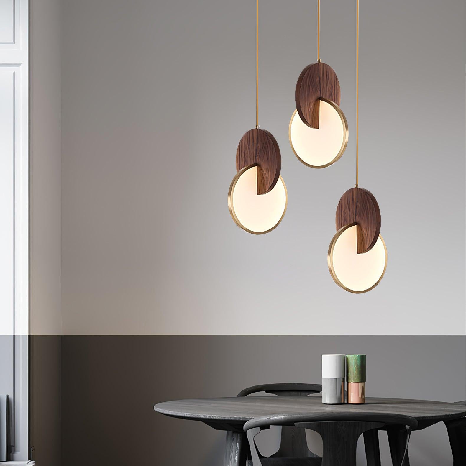 Lysola Wood Ring Pendant Light - Blowlighting