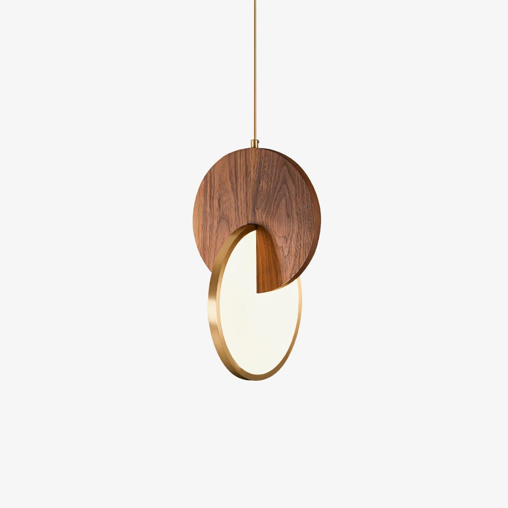 Lysola Wood Ring Pendant Light - Blowlighting
