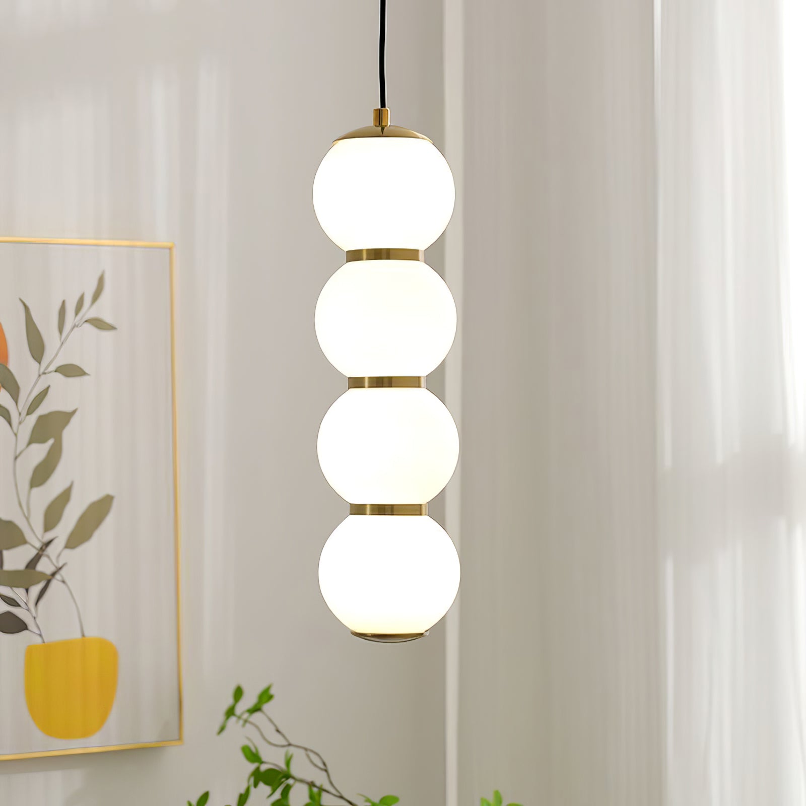 Double Globe Pendant Lamp - Blowlighting