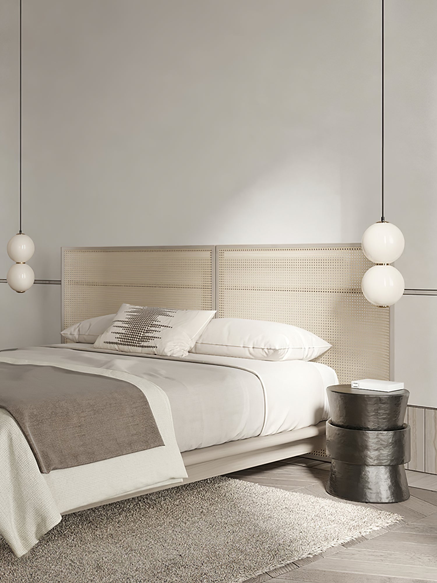 Double Globe Pendant Lamp - Blowlighting