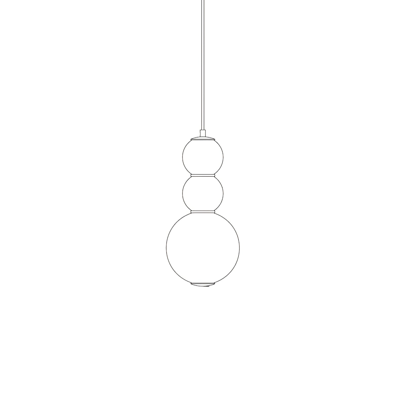Double Globe Pendant Lamp - Blowlighting