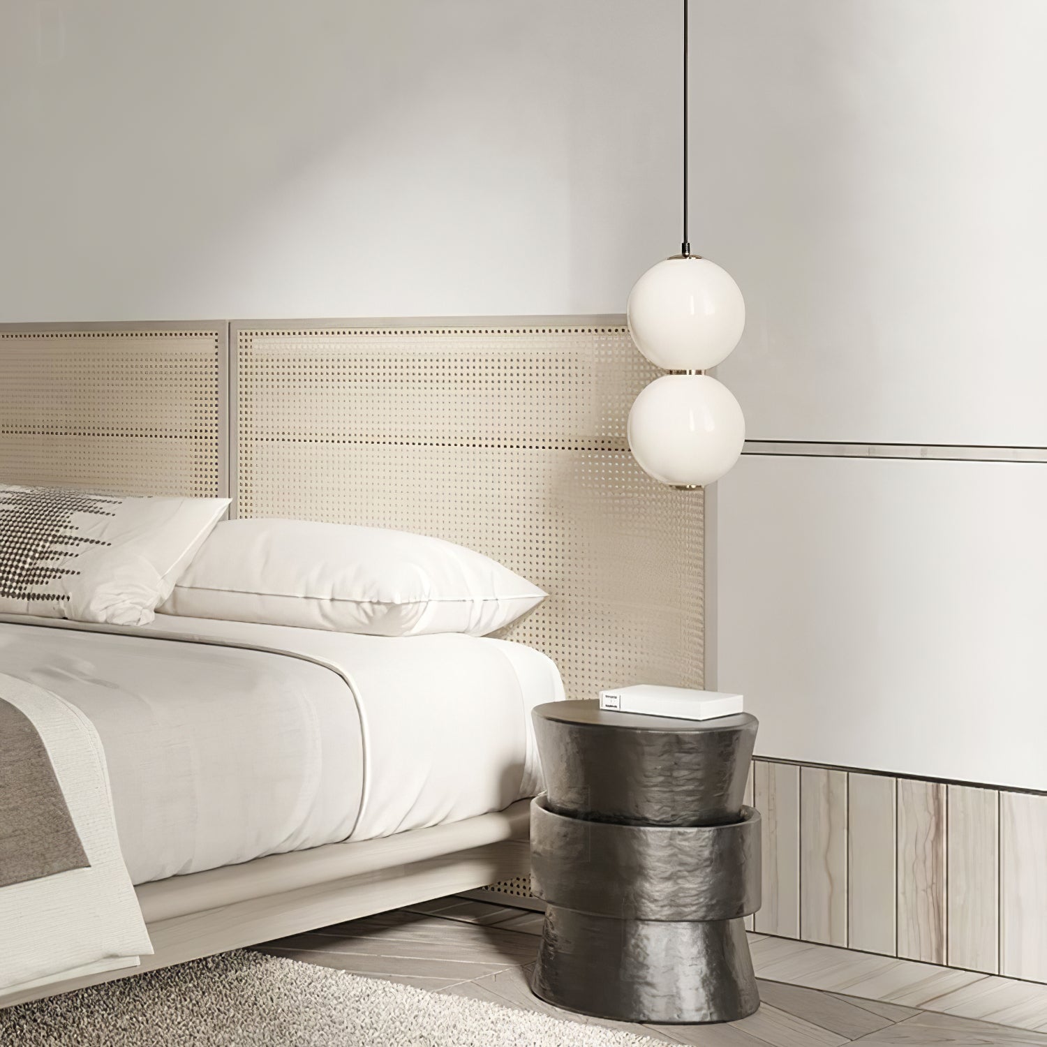 Double Globe Pendant Lamp - Blowlighting