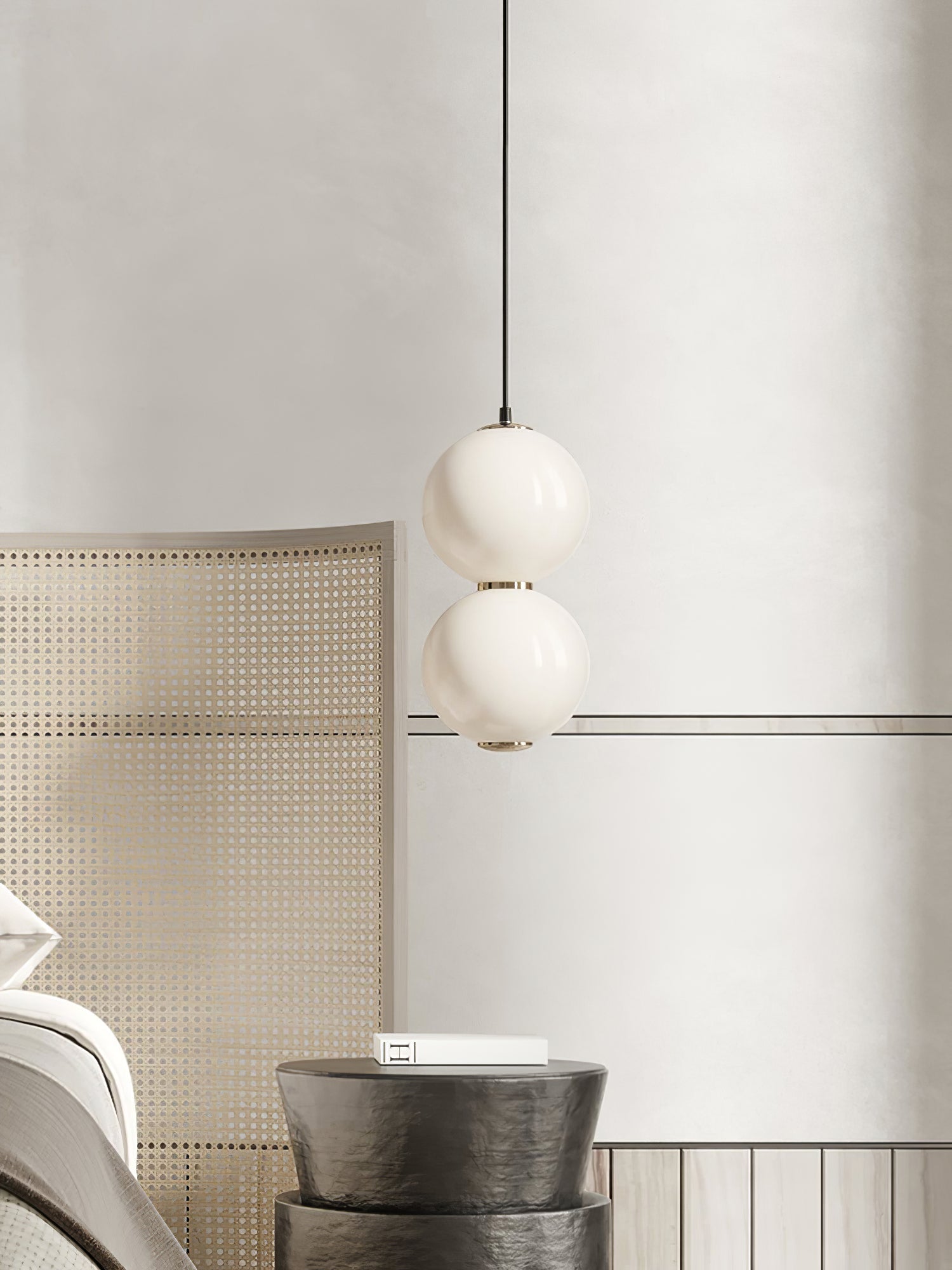 Double Globe Pendant Lamp - Blowlighting