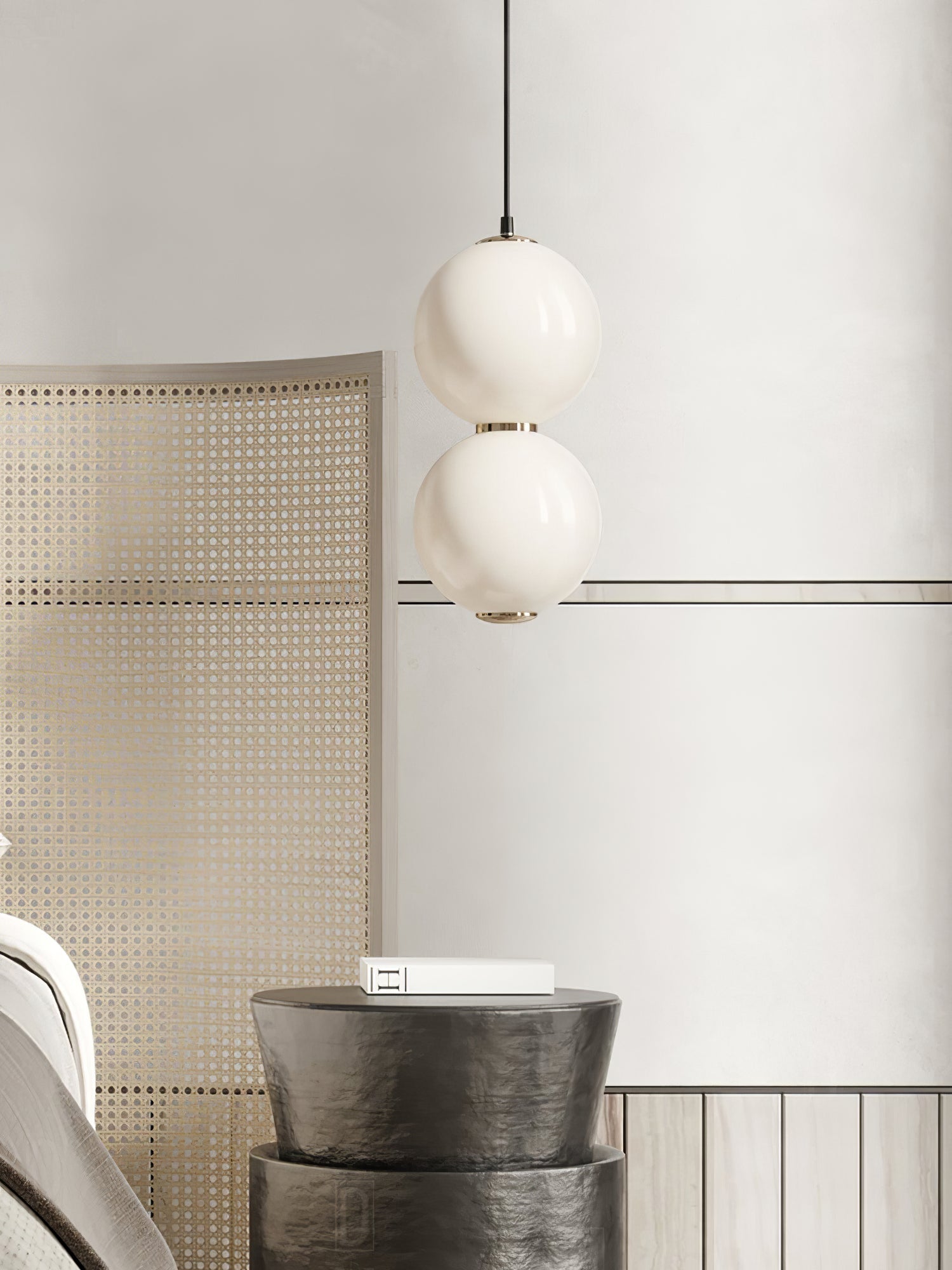 Double Globe Pendant Lamp - Blowlighting