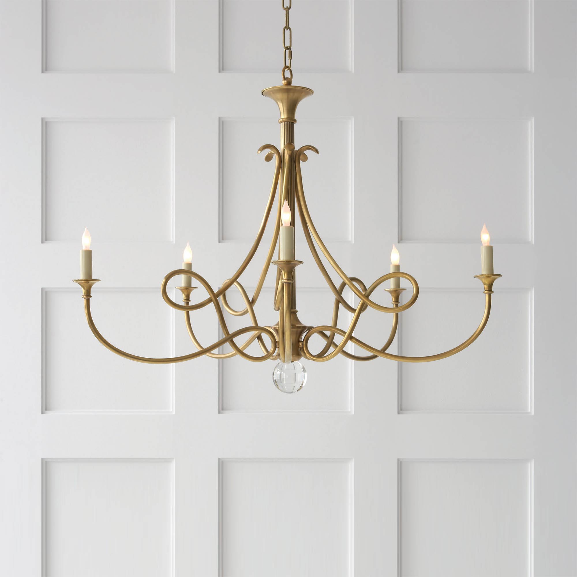 Double Twist Chandelier - Blowlighting