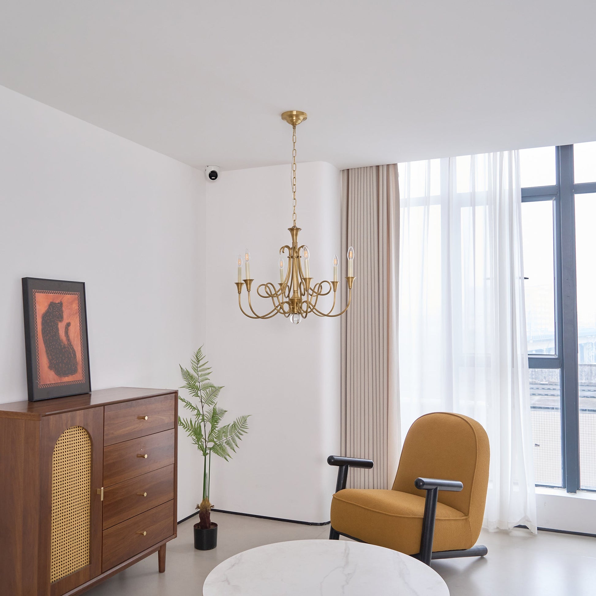 Double Twist Chandelier - Blowlighting