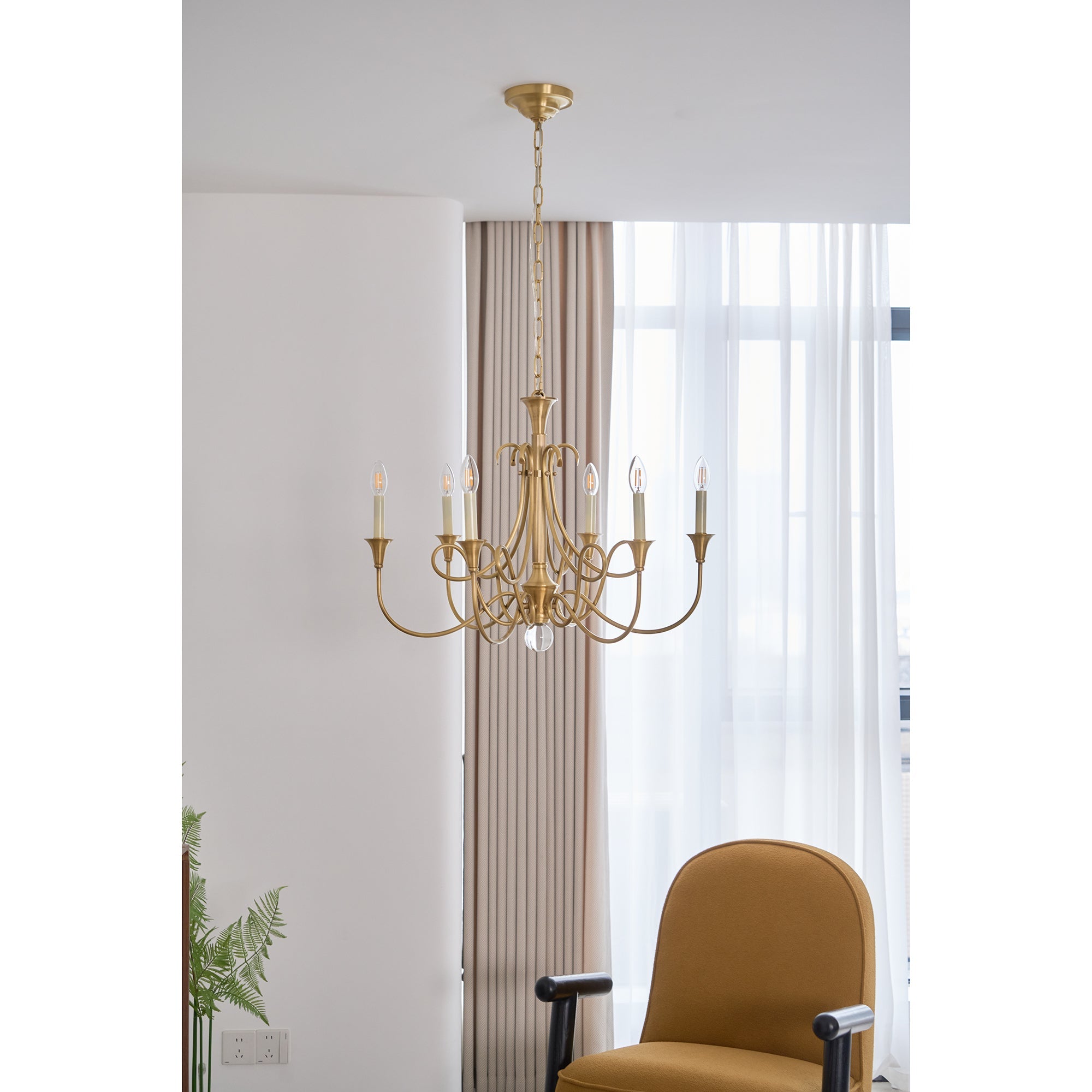 Double Twist Chandelier - Blowlighting