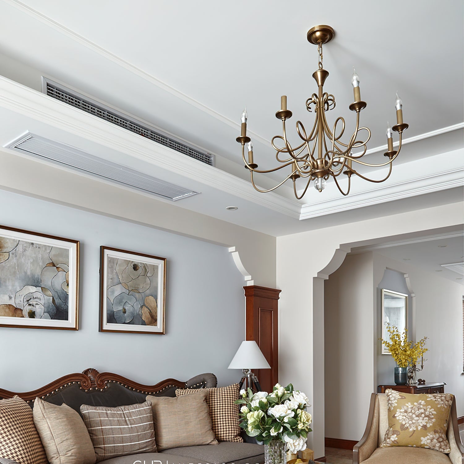 Double Twist Chandelier - Blowlighting