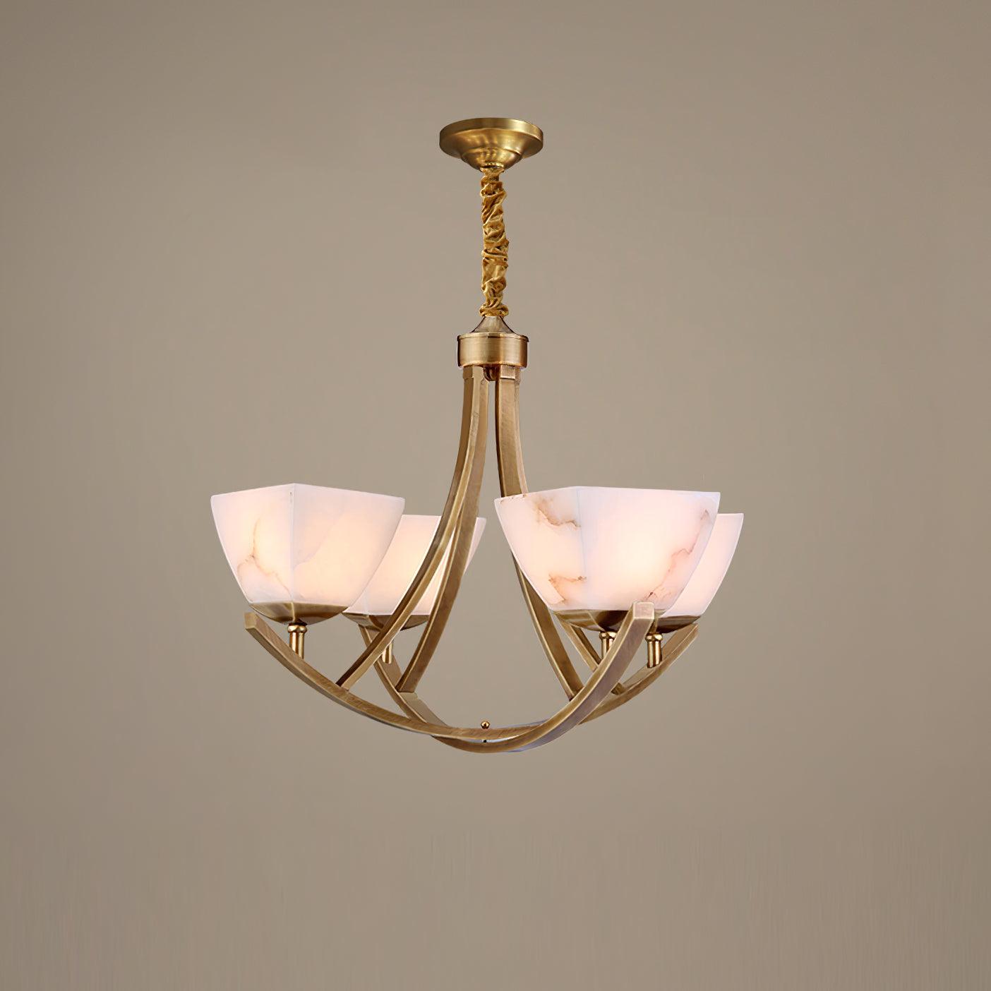 Crown Classic Brass Chandelier - Blowlighting
