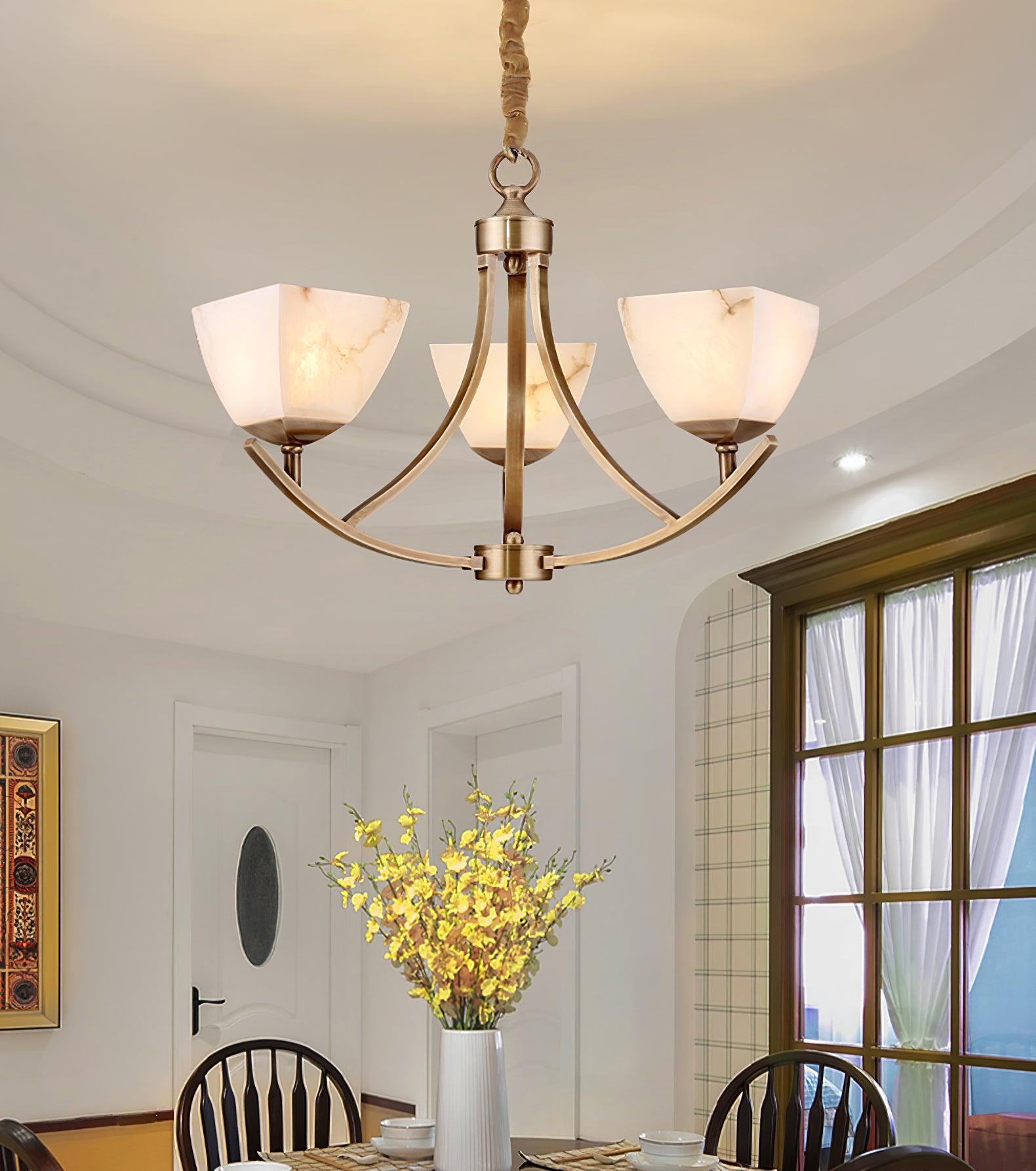 Crown Classic Brass Chandelier - Blowlighting