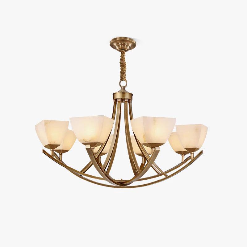 Crown Classic Brass Chandelier - Blowlighting