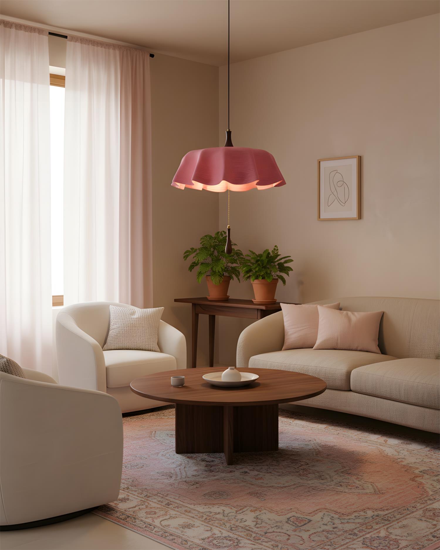 Velutta Soft Fabric Pendant Lamp