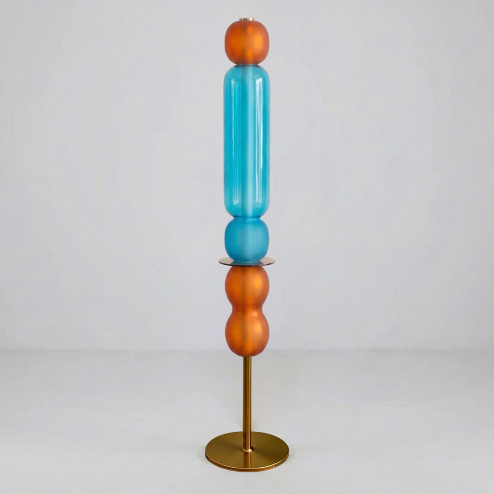 Drift Modern Glass Floor Light