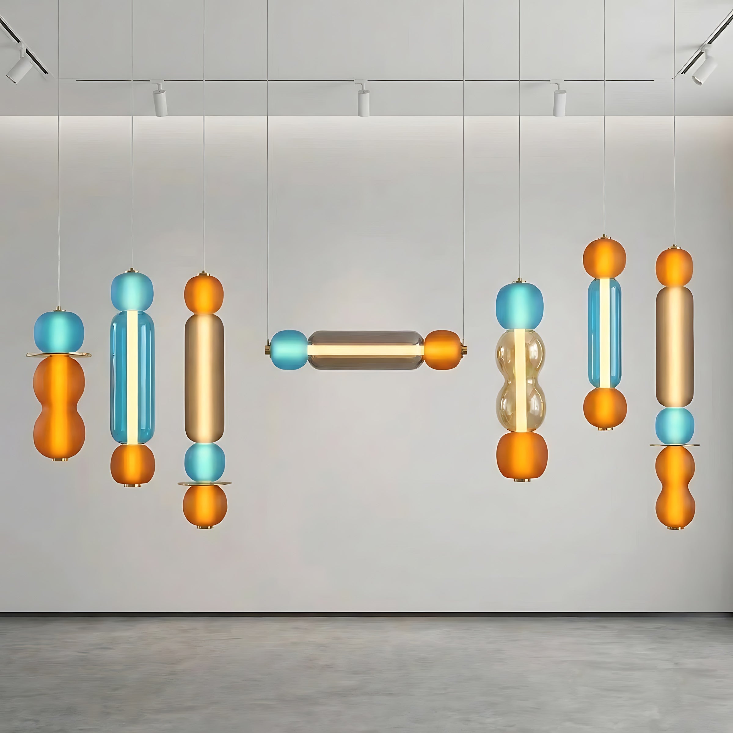 Drift Modern Metal Glass Pendant Light