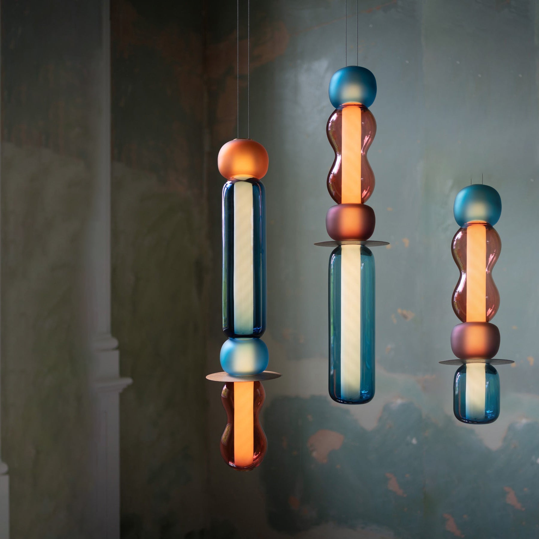 Drift Modern Metal Glass Pendant Light