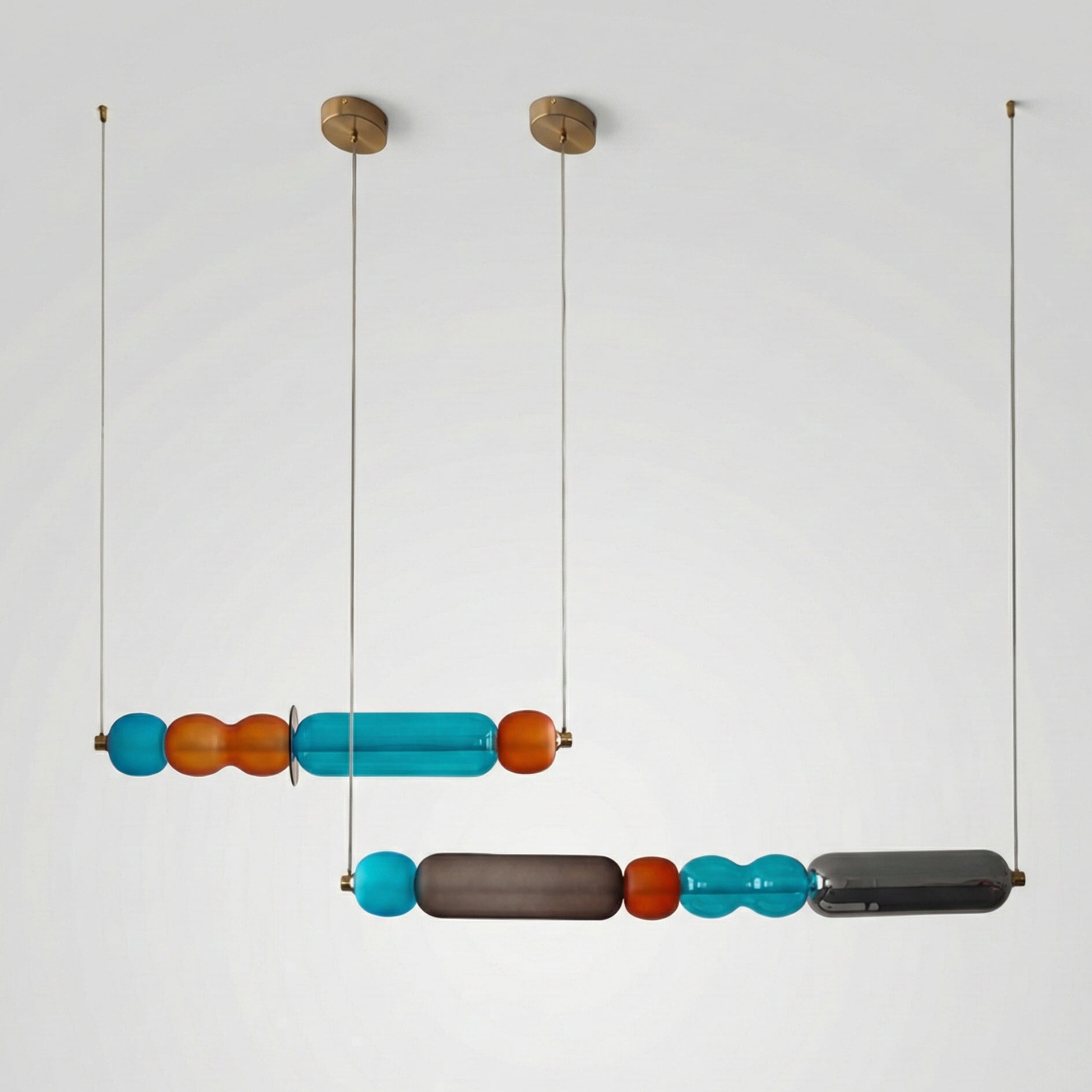 Drift Modern Metal Glass Pendant Light