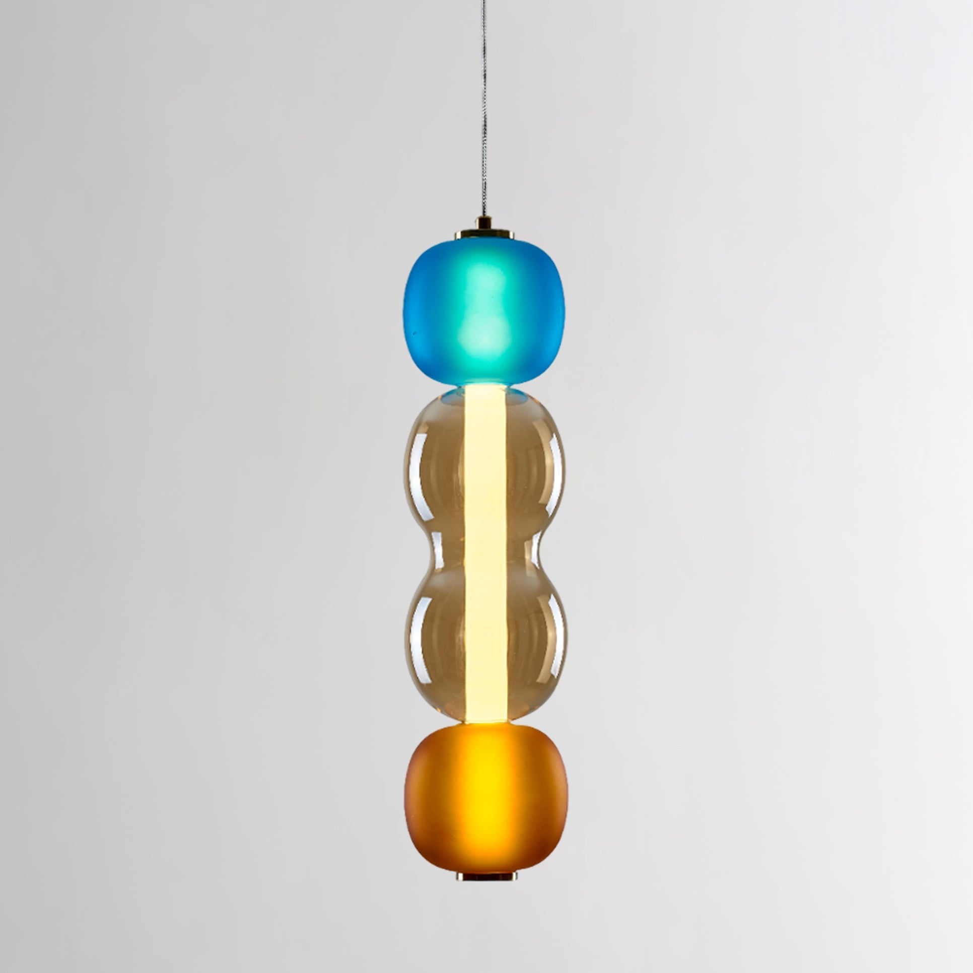 Drift Modern Metal Glass Pendant Light
