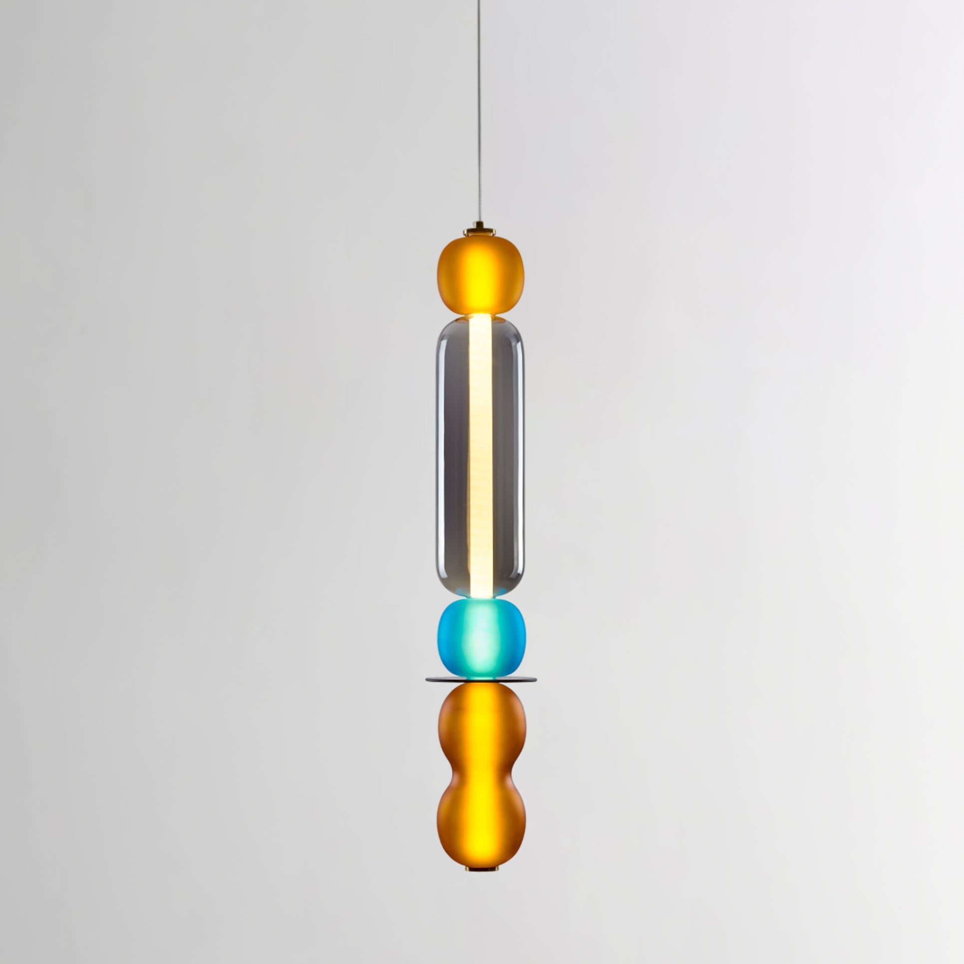 Drift Modern Metal Glass Pendant Light