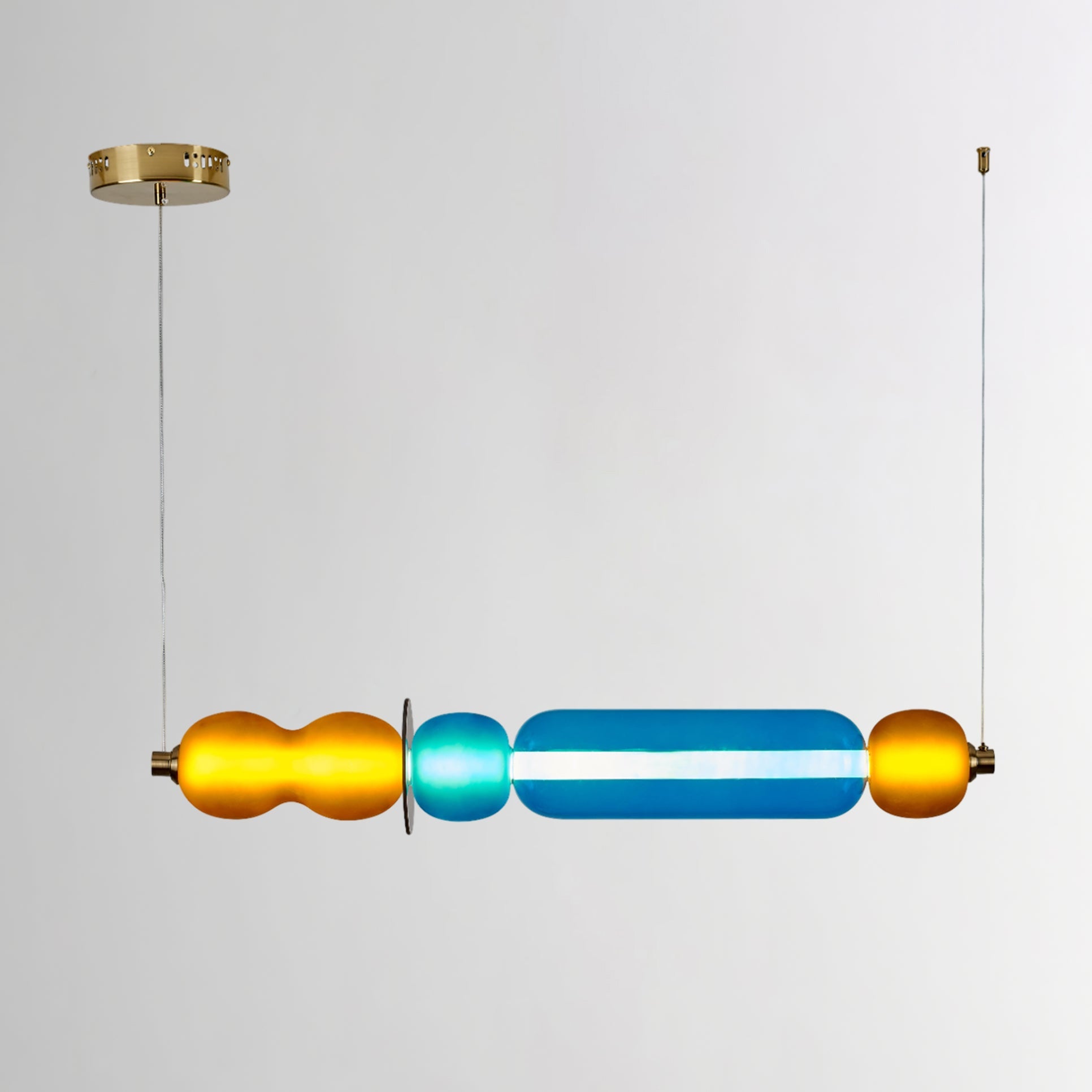 Drift Modern Metal Glass Pendant Light