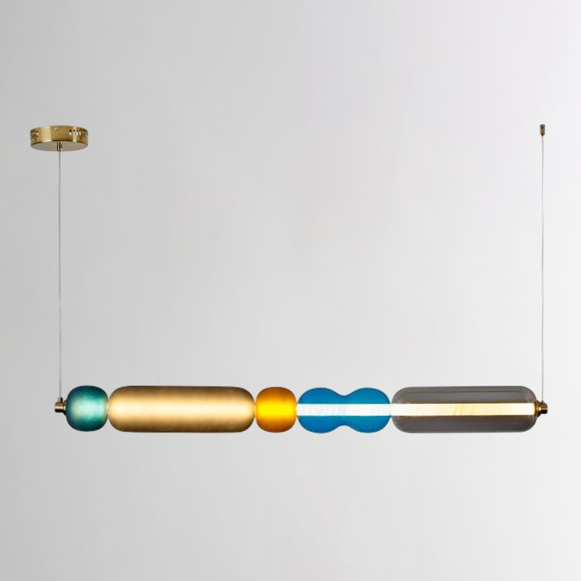 Drift Modern Metal Glass Pendant Light