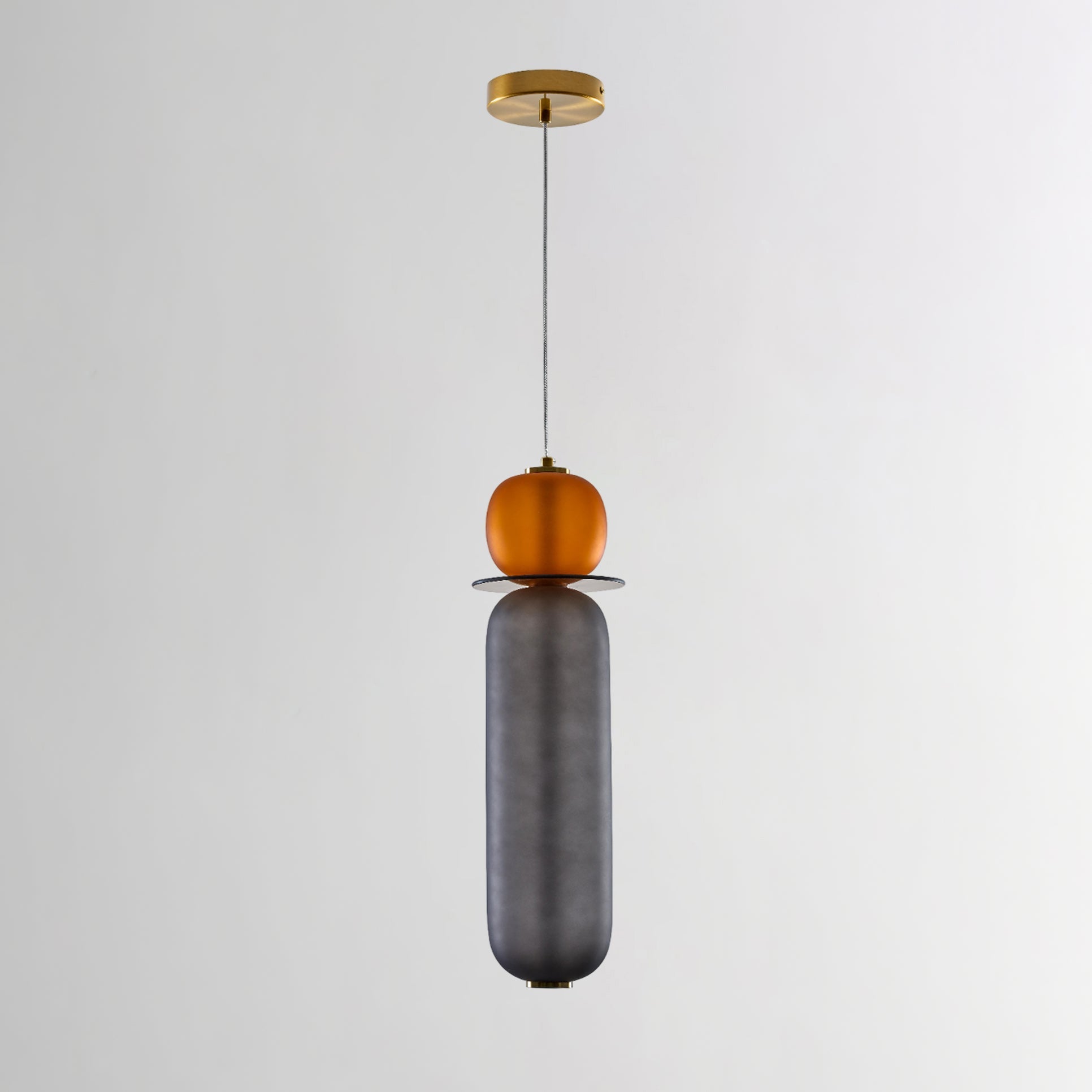 Drift Modern Metal Glass Pendant Light