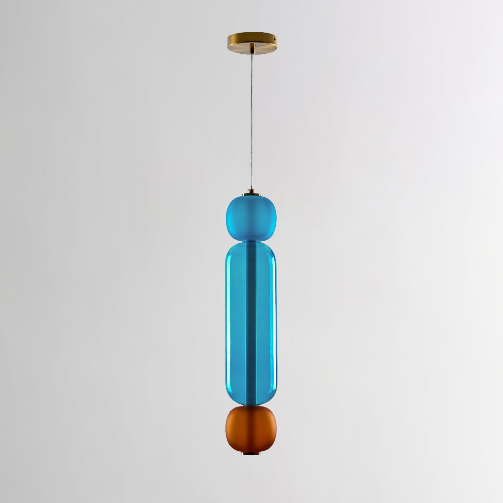 Drift Modern Metal Glass Pendant Light