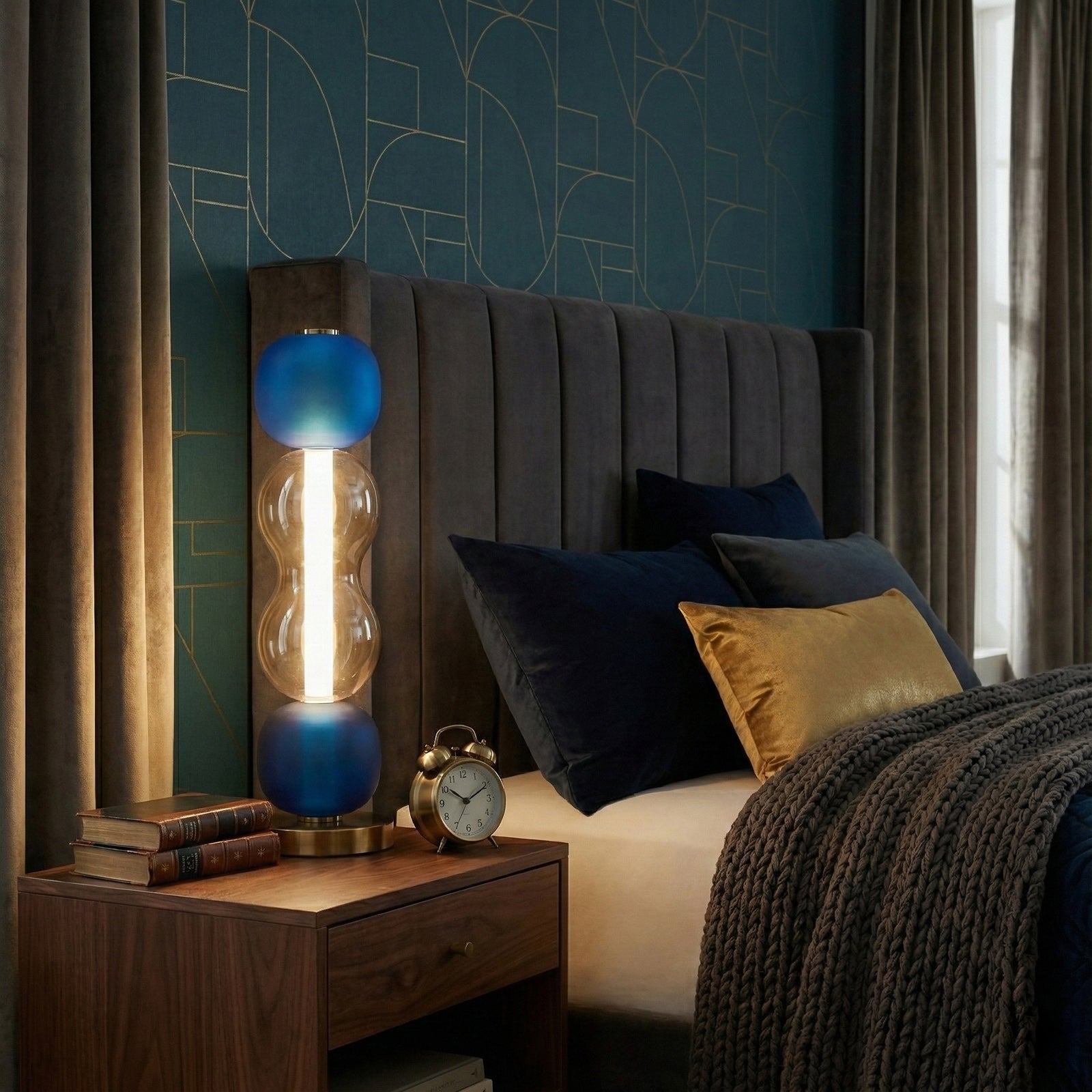 Drift Modern Metal Glass Table Light