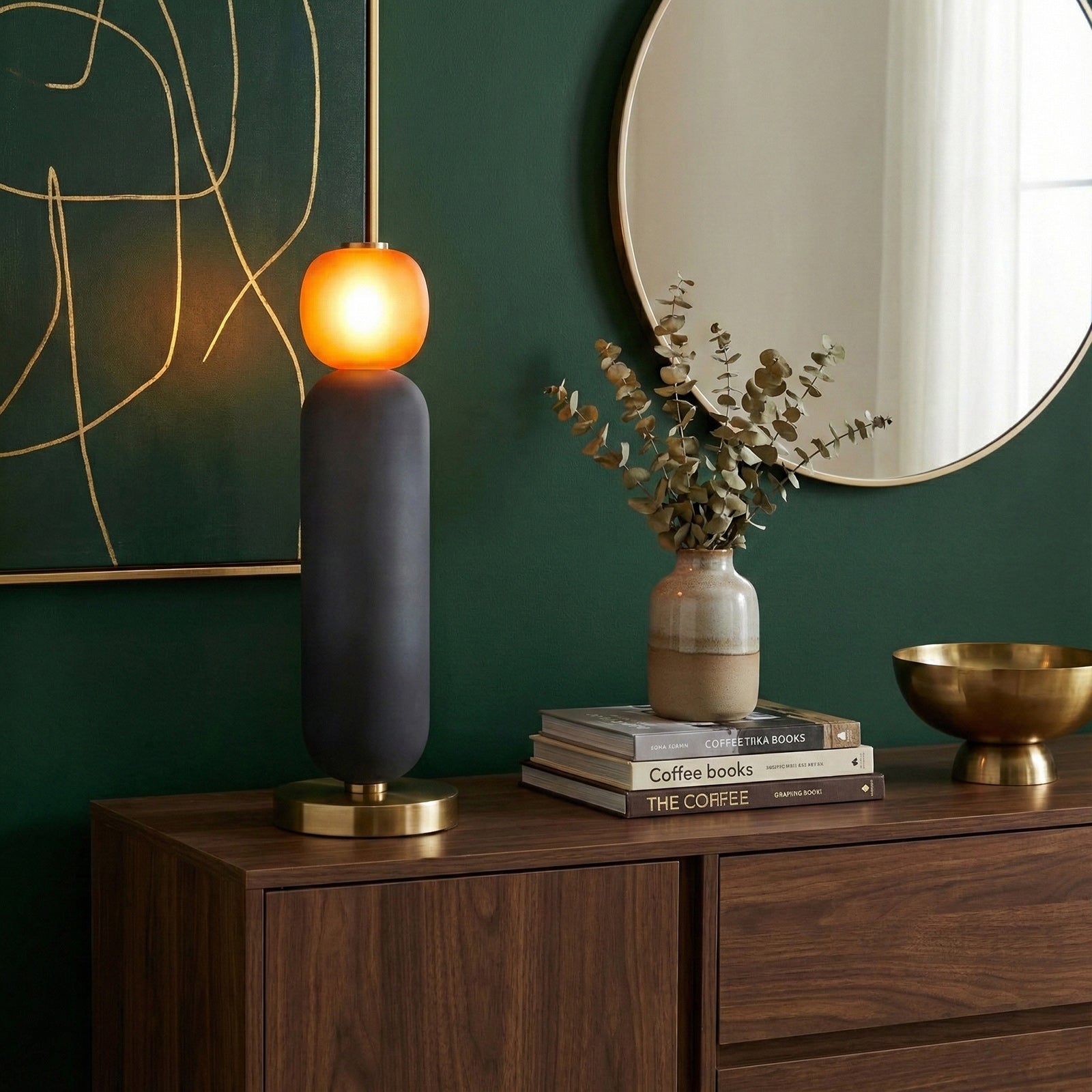 Drift Modern Metal Glass Table Light