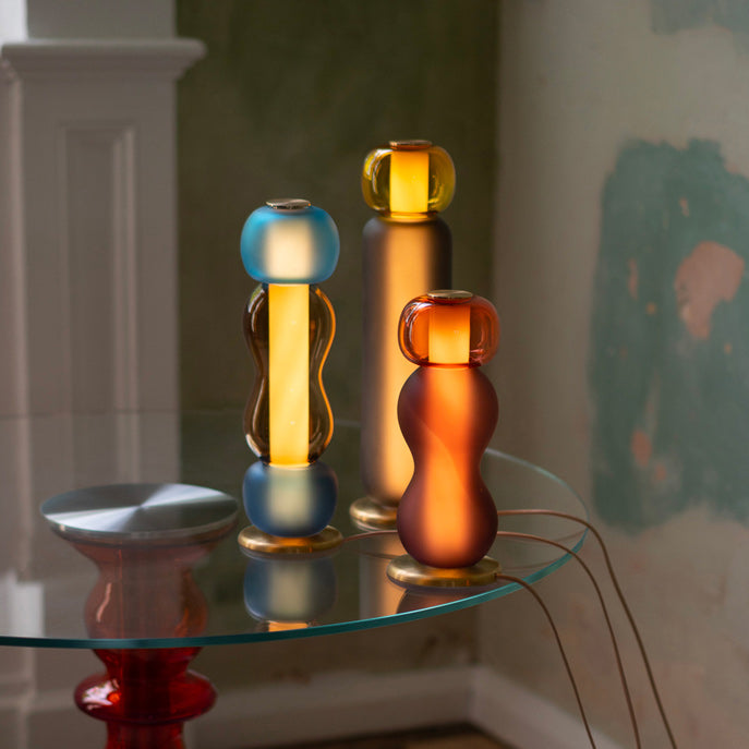 Drift Modern Metal Glass Table Light