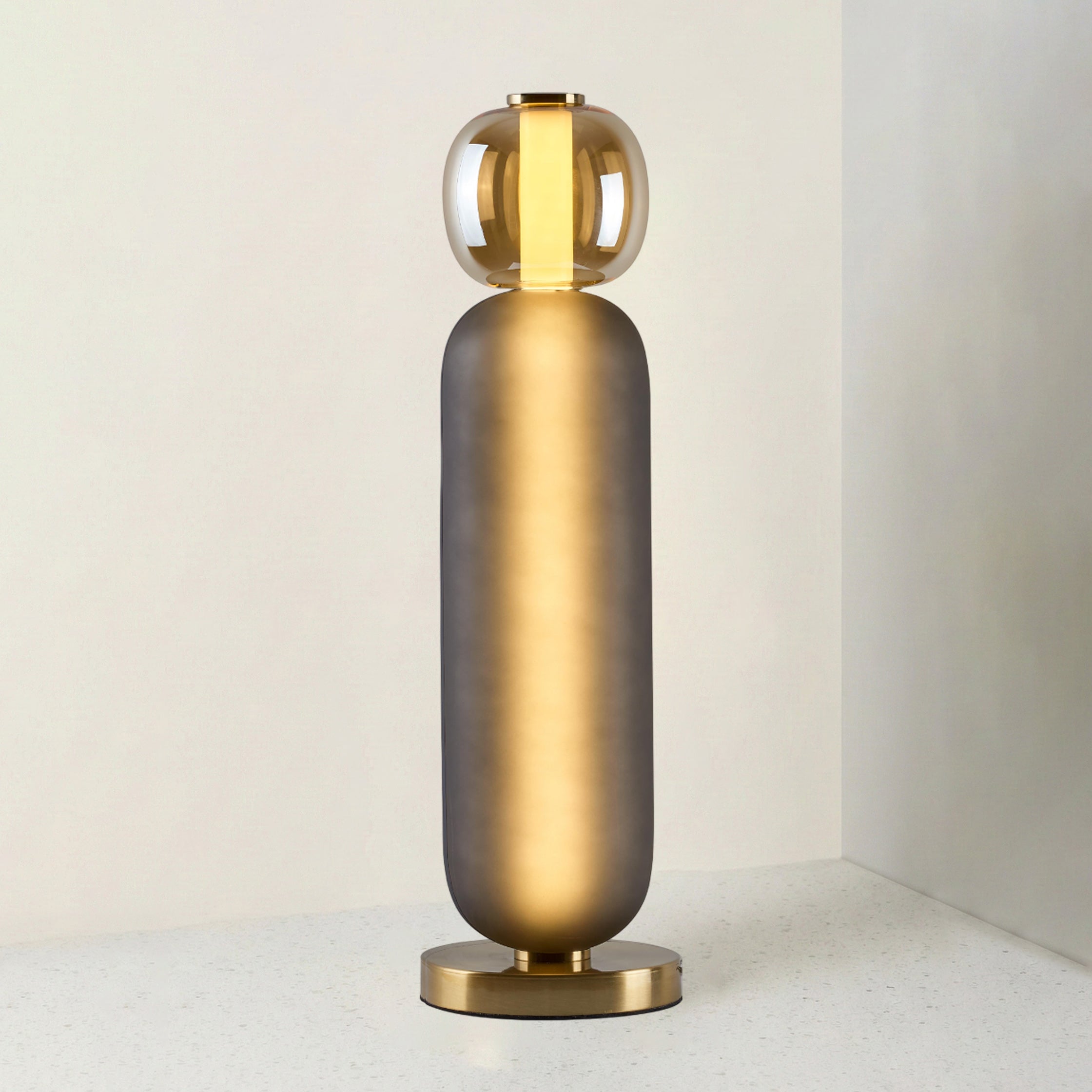 Drift Modern Metal Glass Table Light