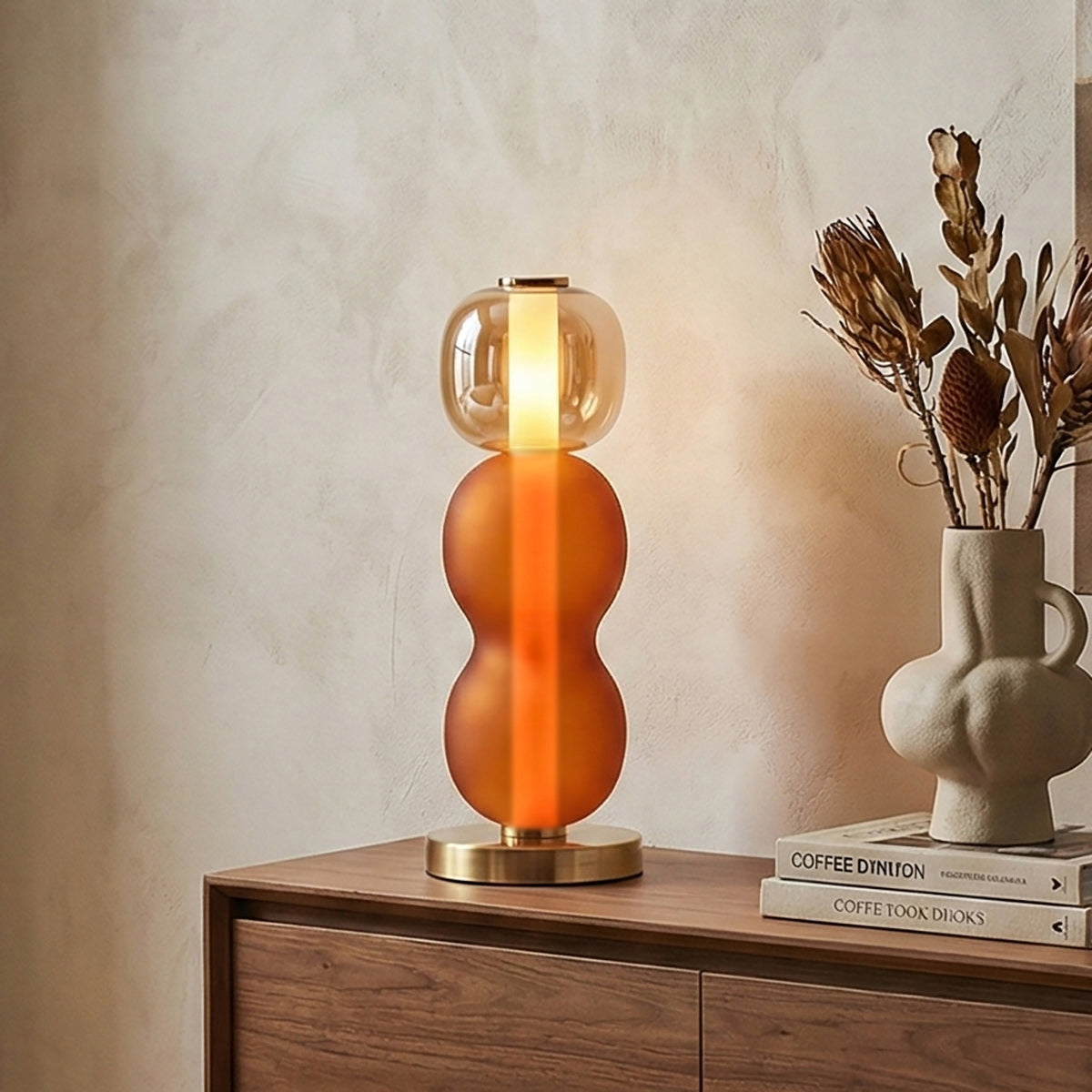 Drift Modern Metal Glass Table Light