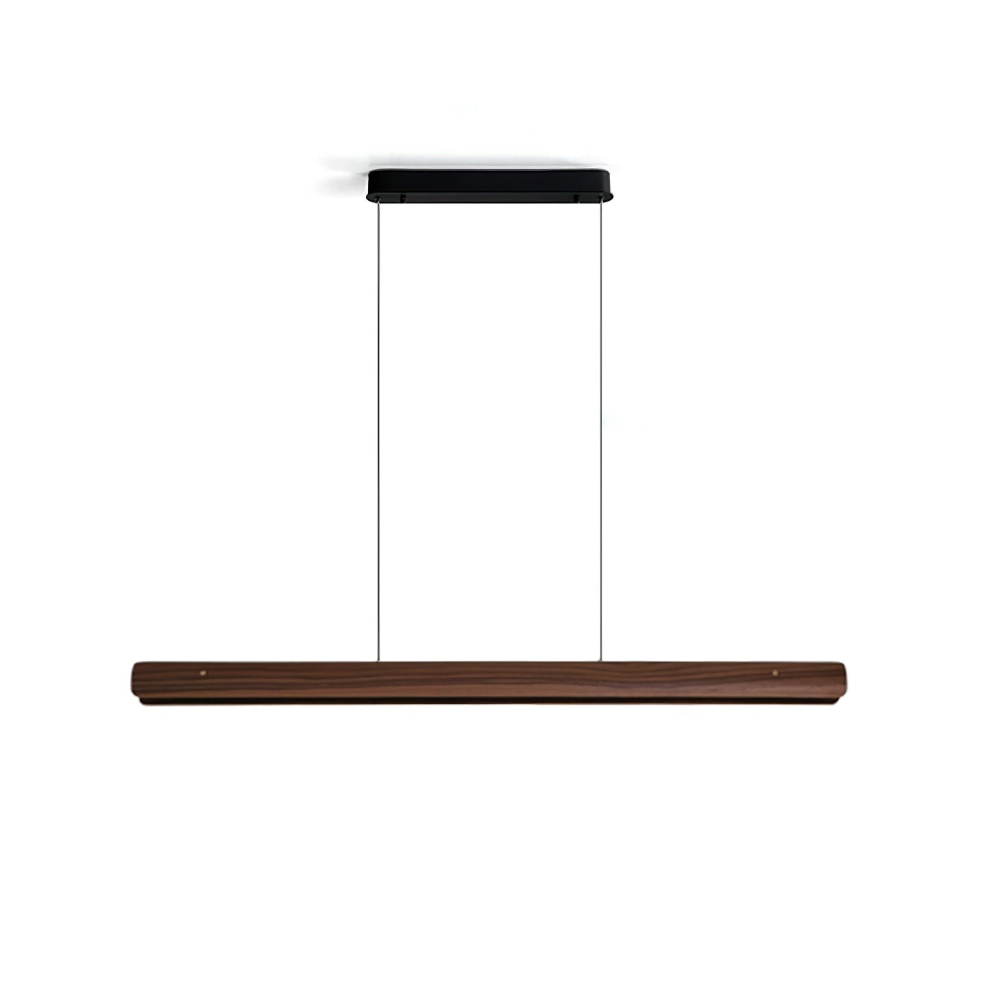 Driftwood Minimalist Wood Line Chandelier