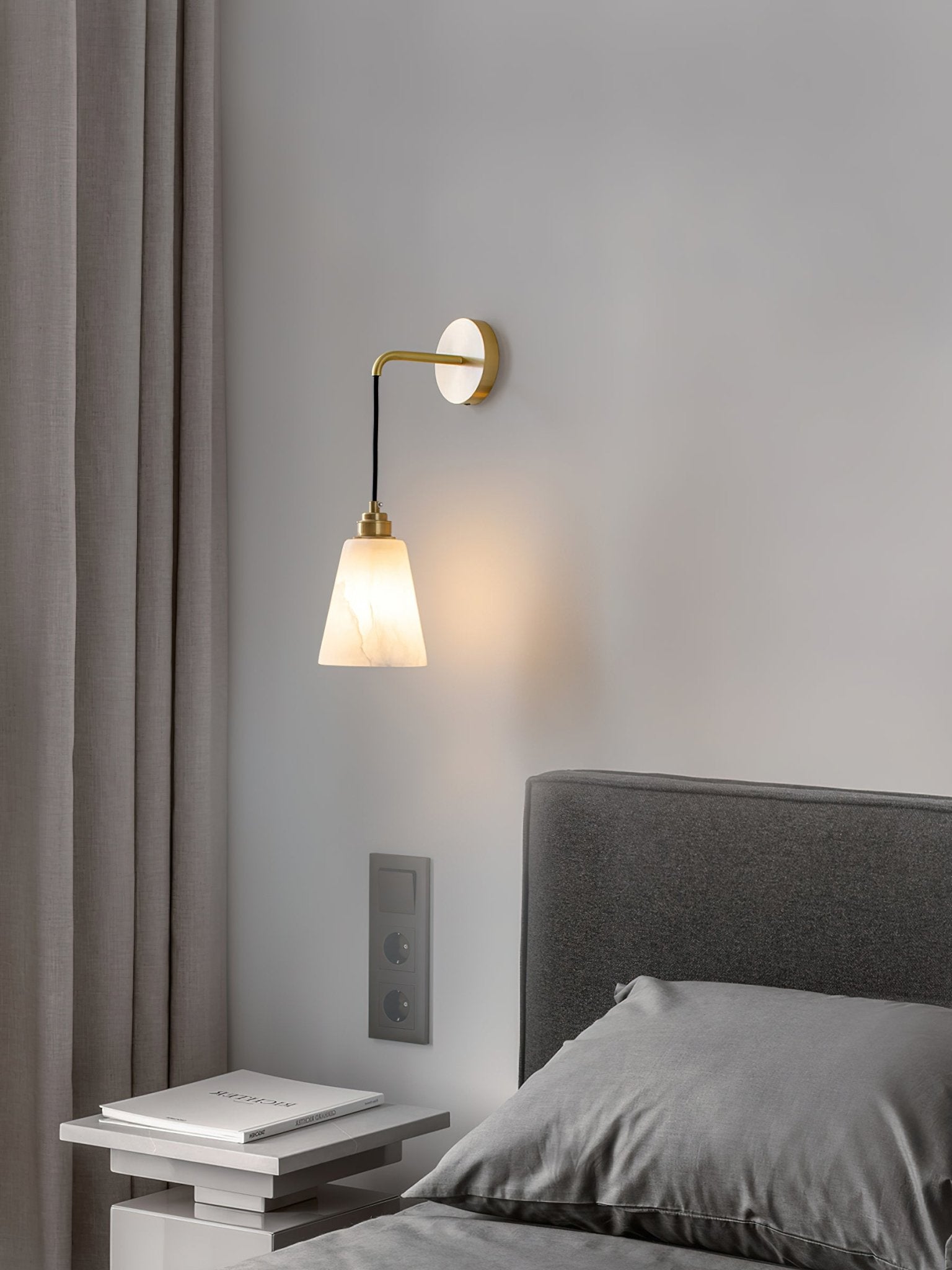 Alba Alabaster Wall Pendant Light - Blowlighting
