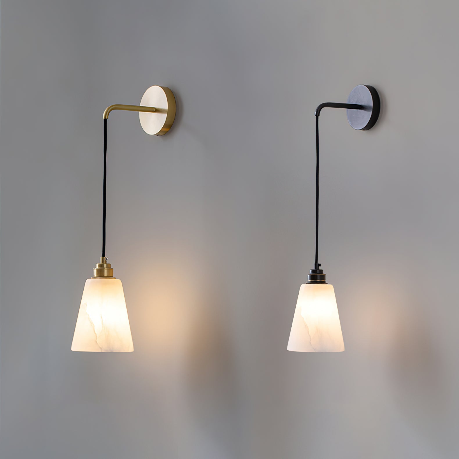 Alba Alabaster Wall Pendant Light - Blowlighting